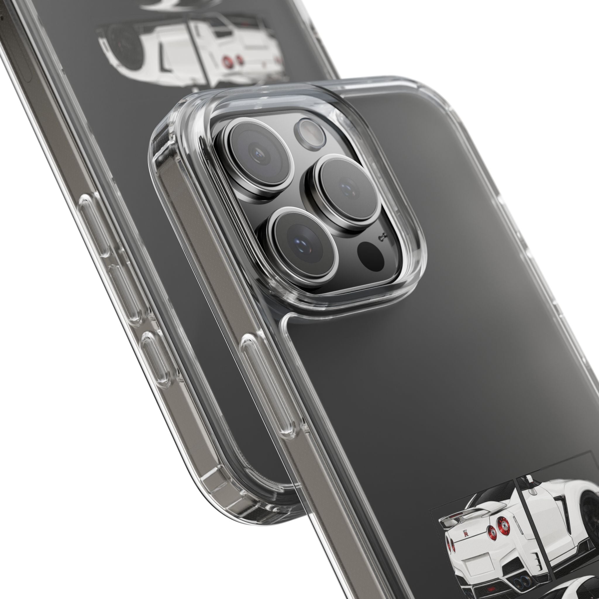 WHITE NISSAN GTR PHONE CASES