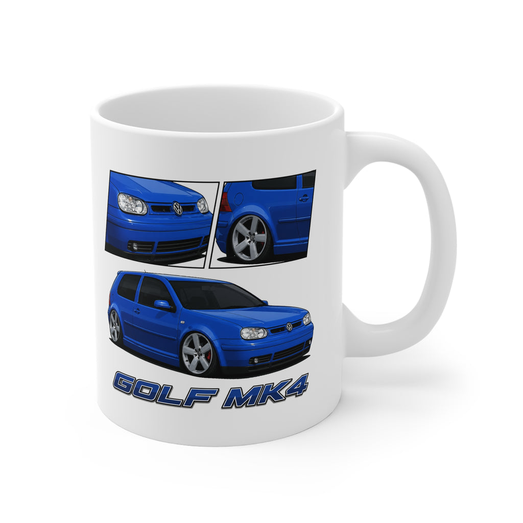 JAZZ BLUE VW MK4 GOLF MUG
