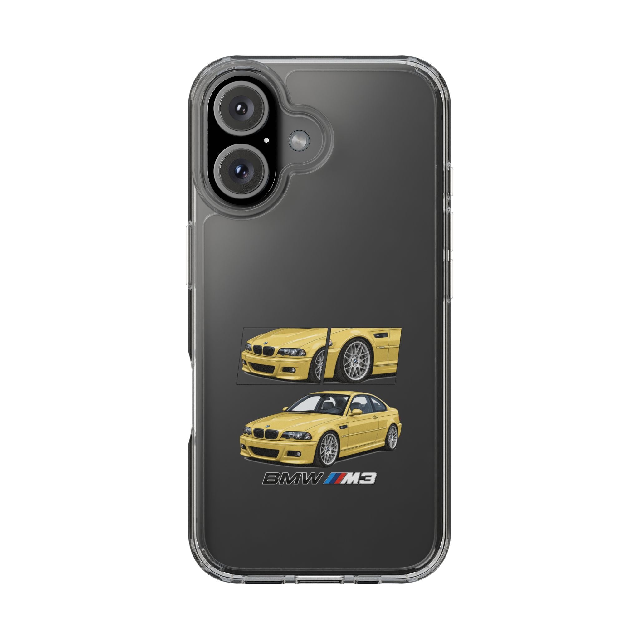 YELLOW BMW E46 PHONE CASES