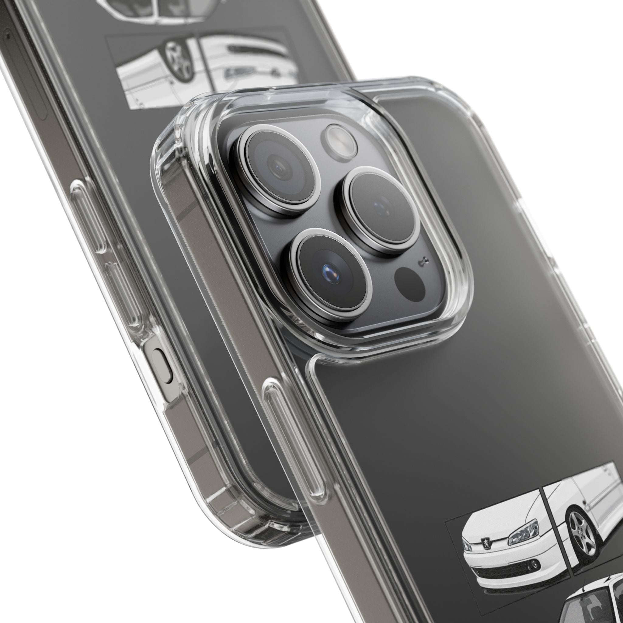 WHITE DTURBO PHONE CASES