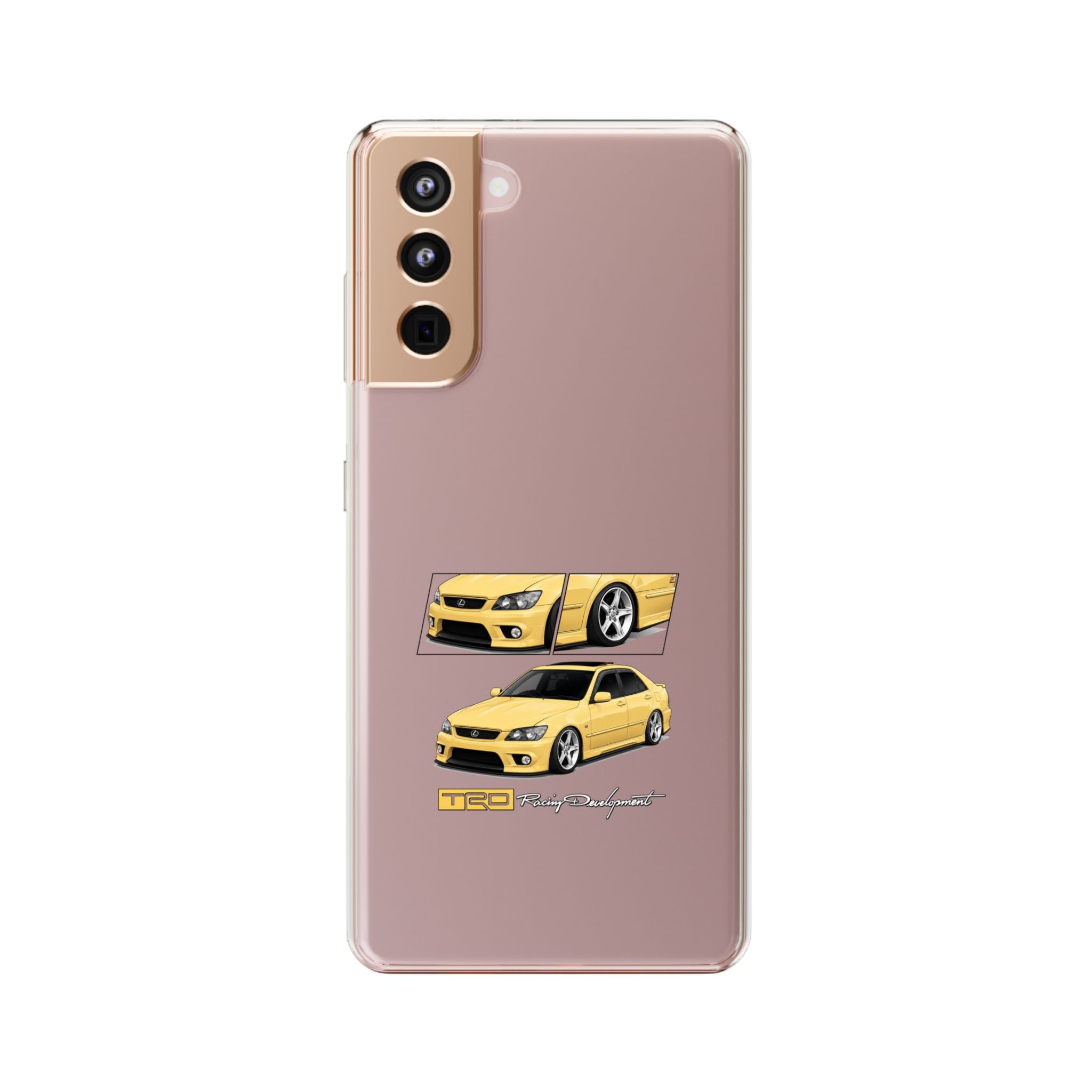 YELLOW LEXUS IS200 PHONE CASES