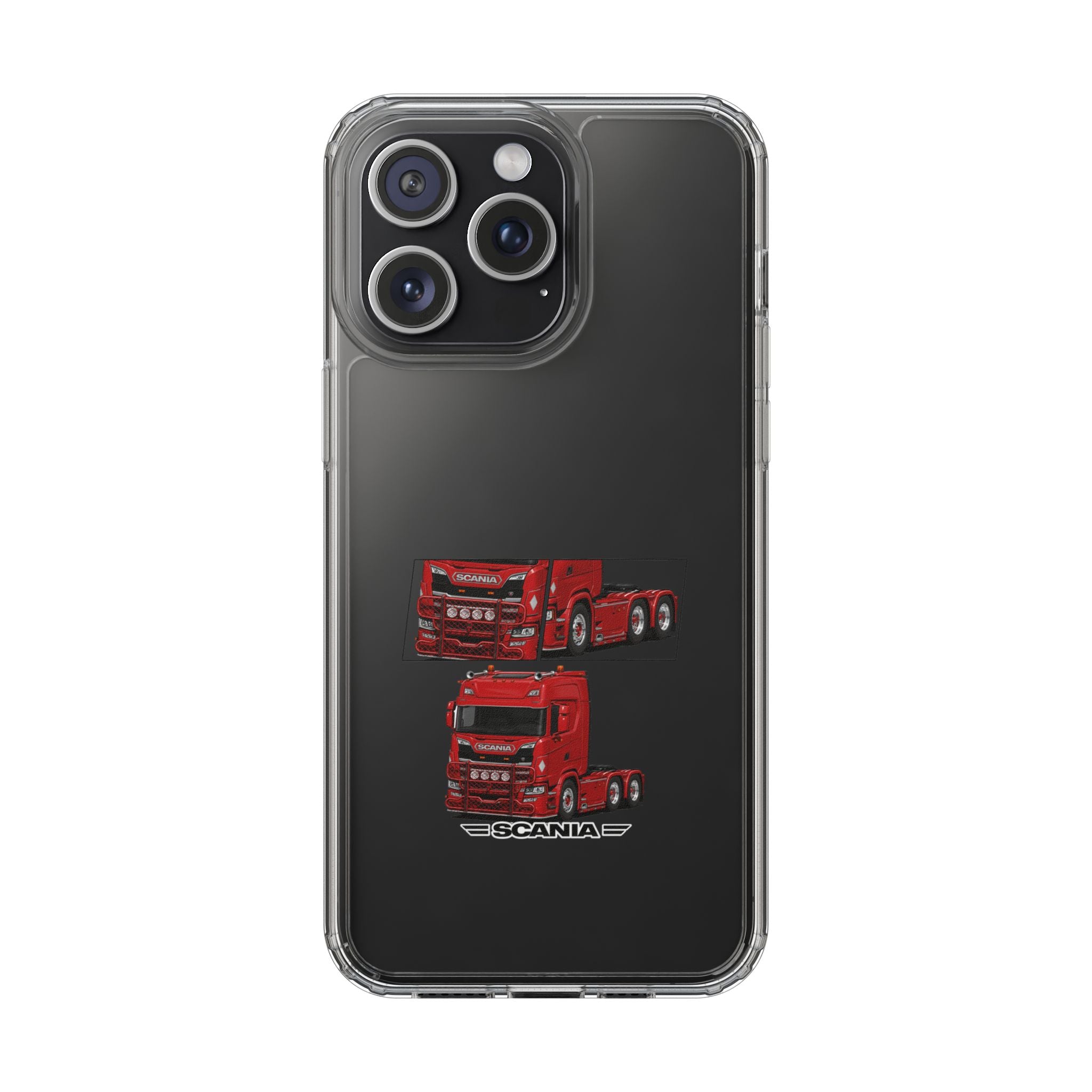 RED SCANIA S-SERIES PHONE CASES