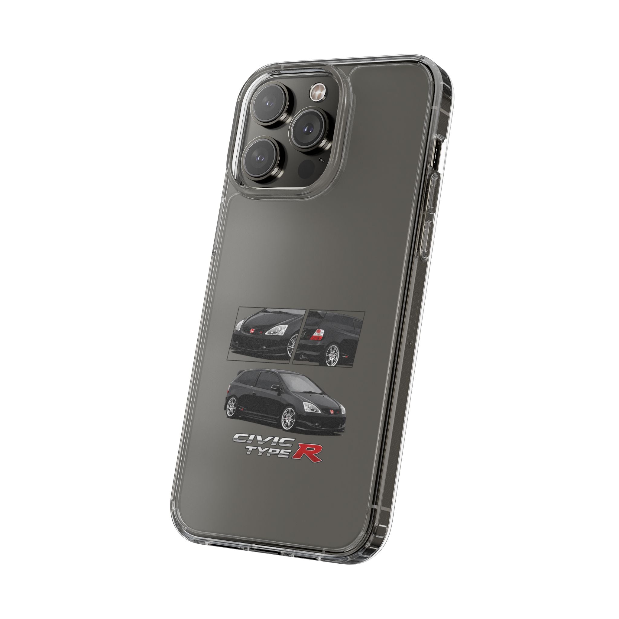 BLACK EP3 TYPE R PHONE CASES