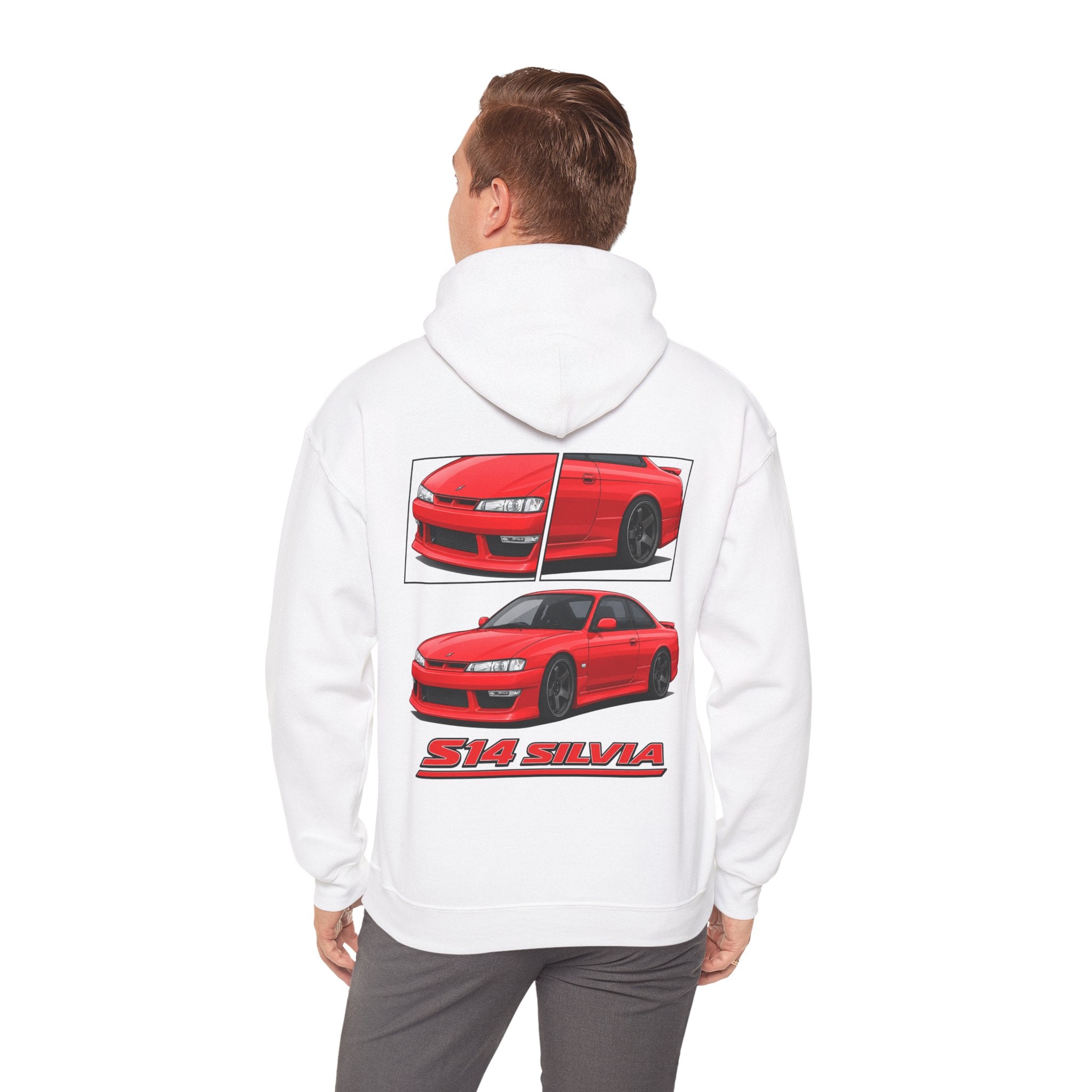 RED NISSAN S14 JUIMPER
