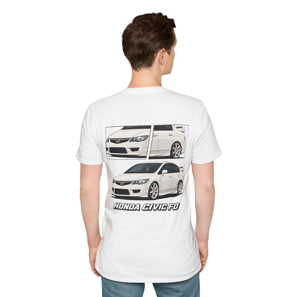 WHITE CIVIC FD T-SHIRT