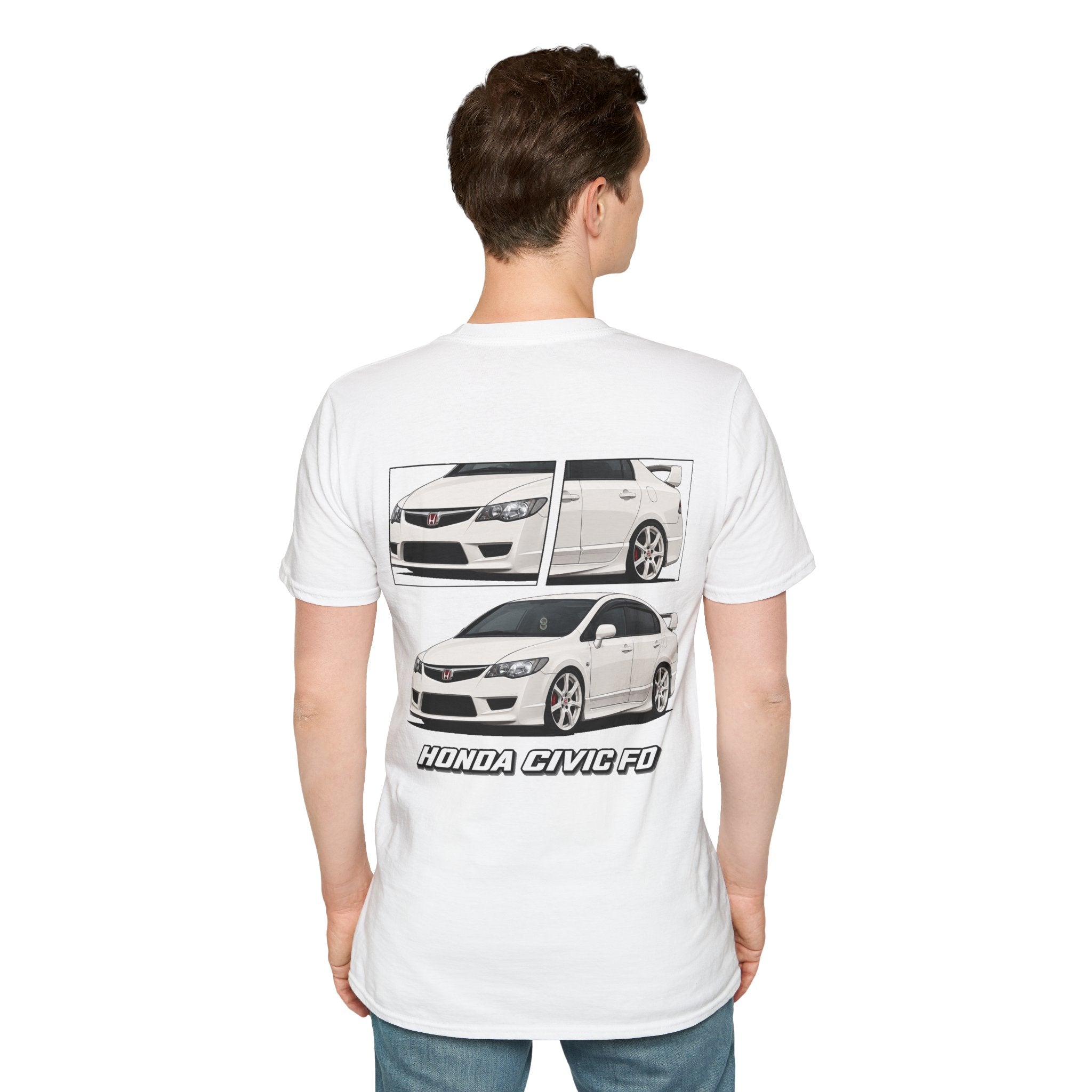 WHITE CIVIC FD T-SHIRT