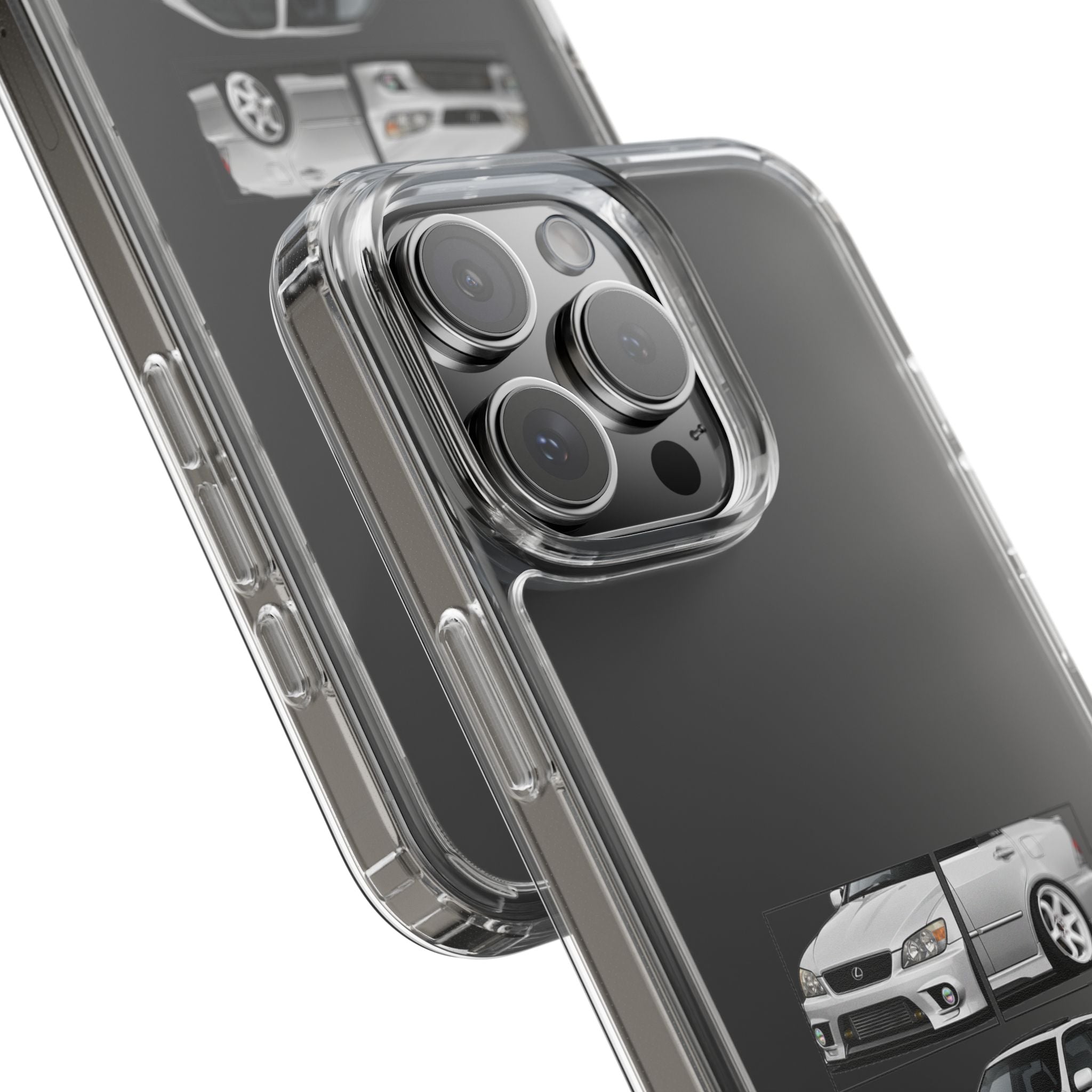 SILVER LEXUS IS200 PHONE CASES