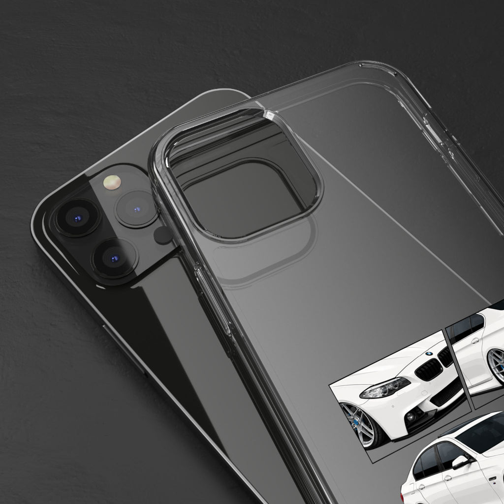 WHITE BMW F10 PHONE CASES