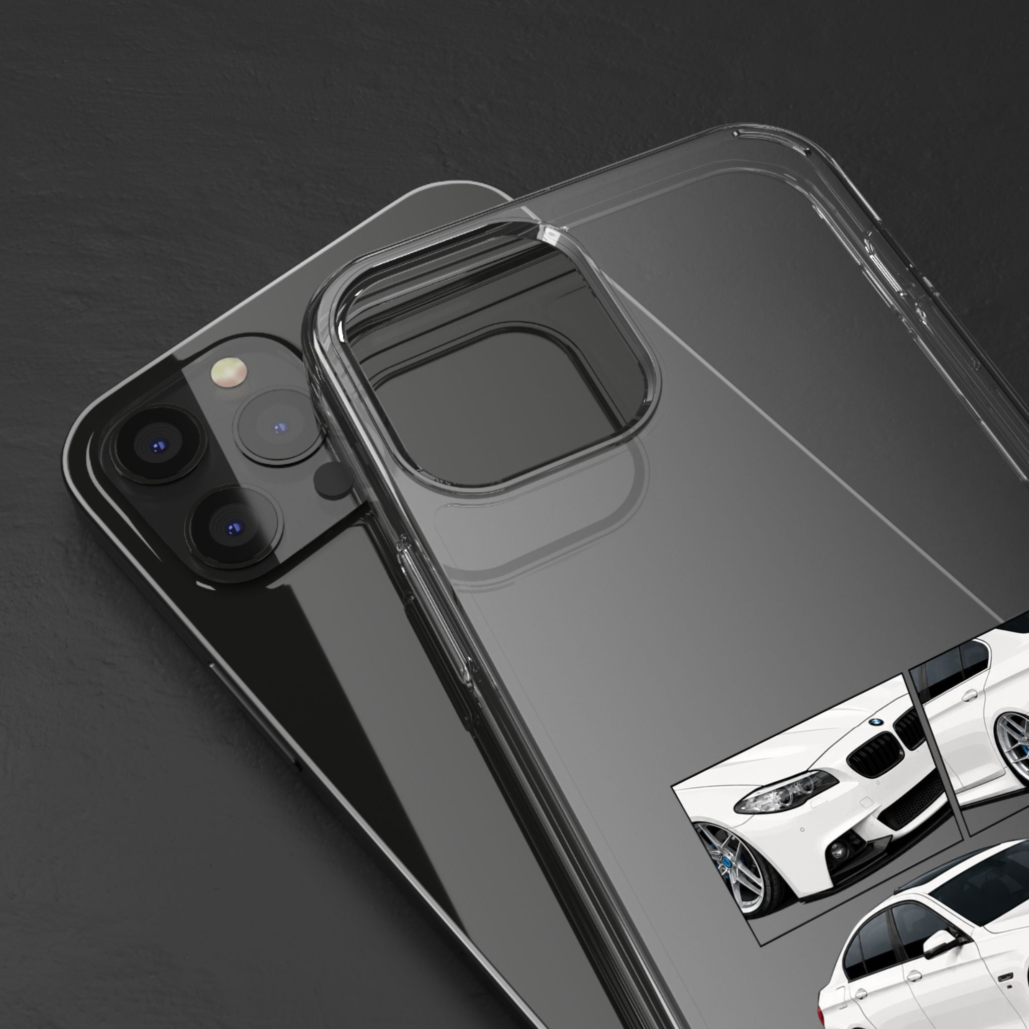 WHITE BMW F10 PHONE CASES