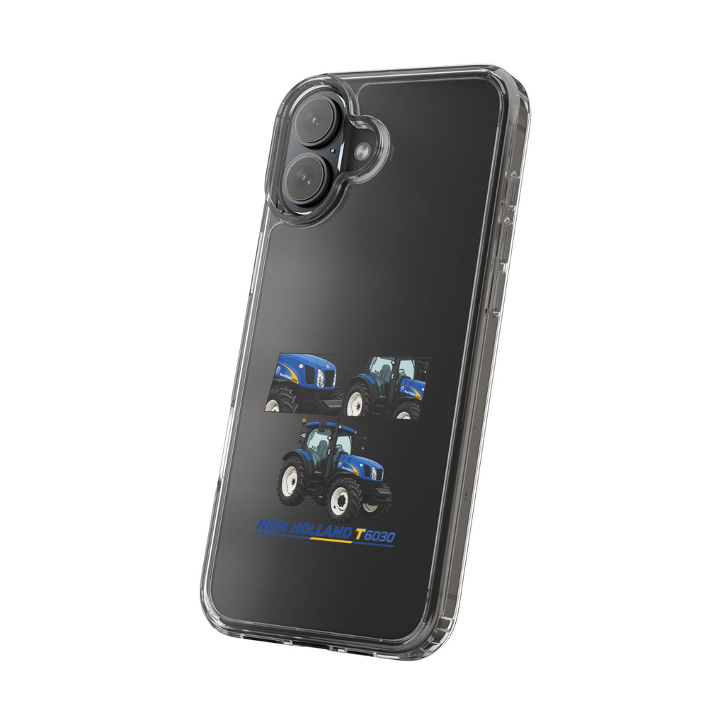 BLUE NEW HOLLAND T6030 PHONE CASES