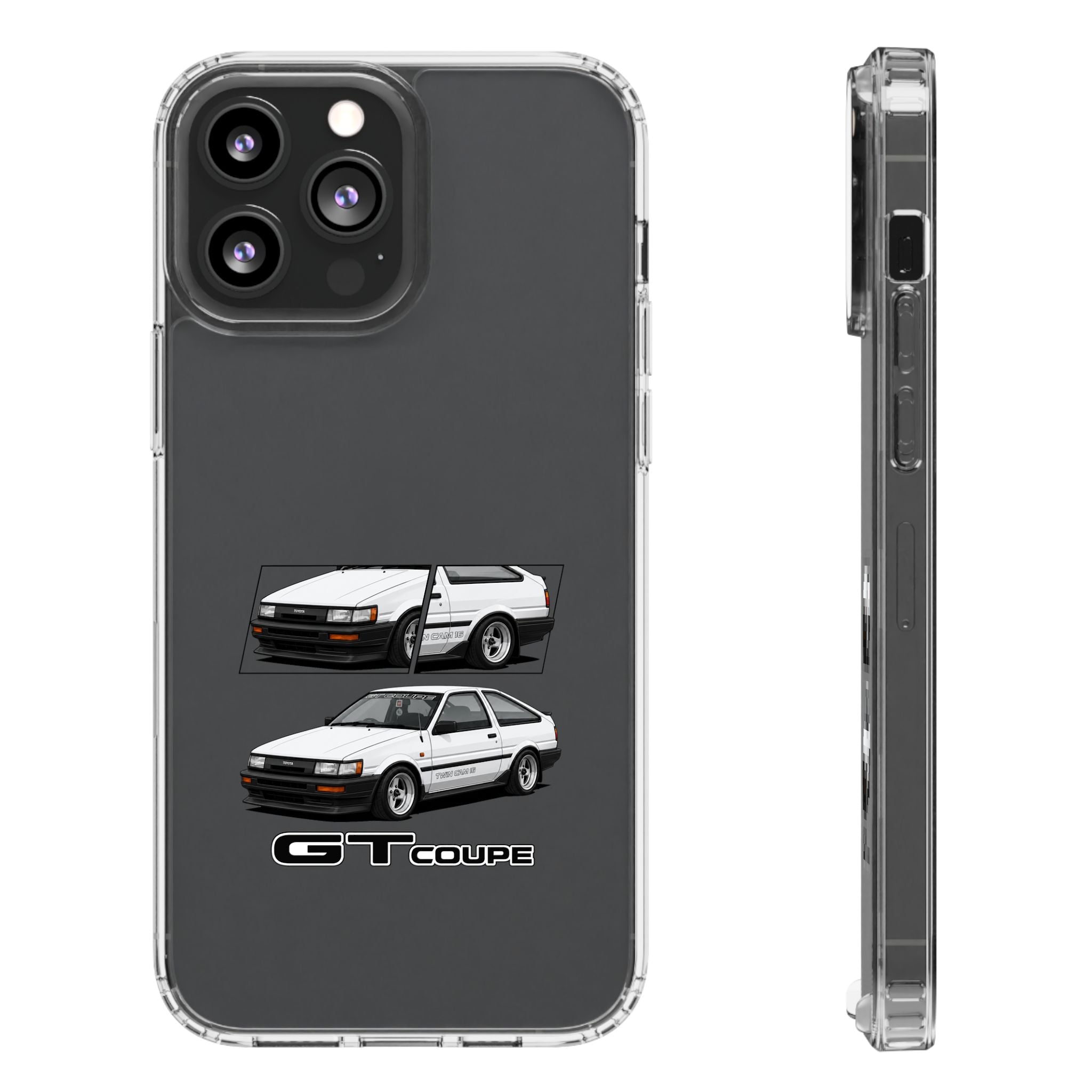 WHITE AE86 TWINCAM PHONE CASES