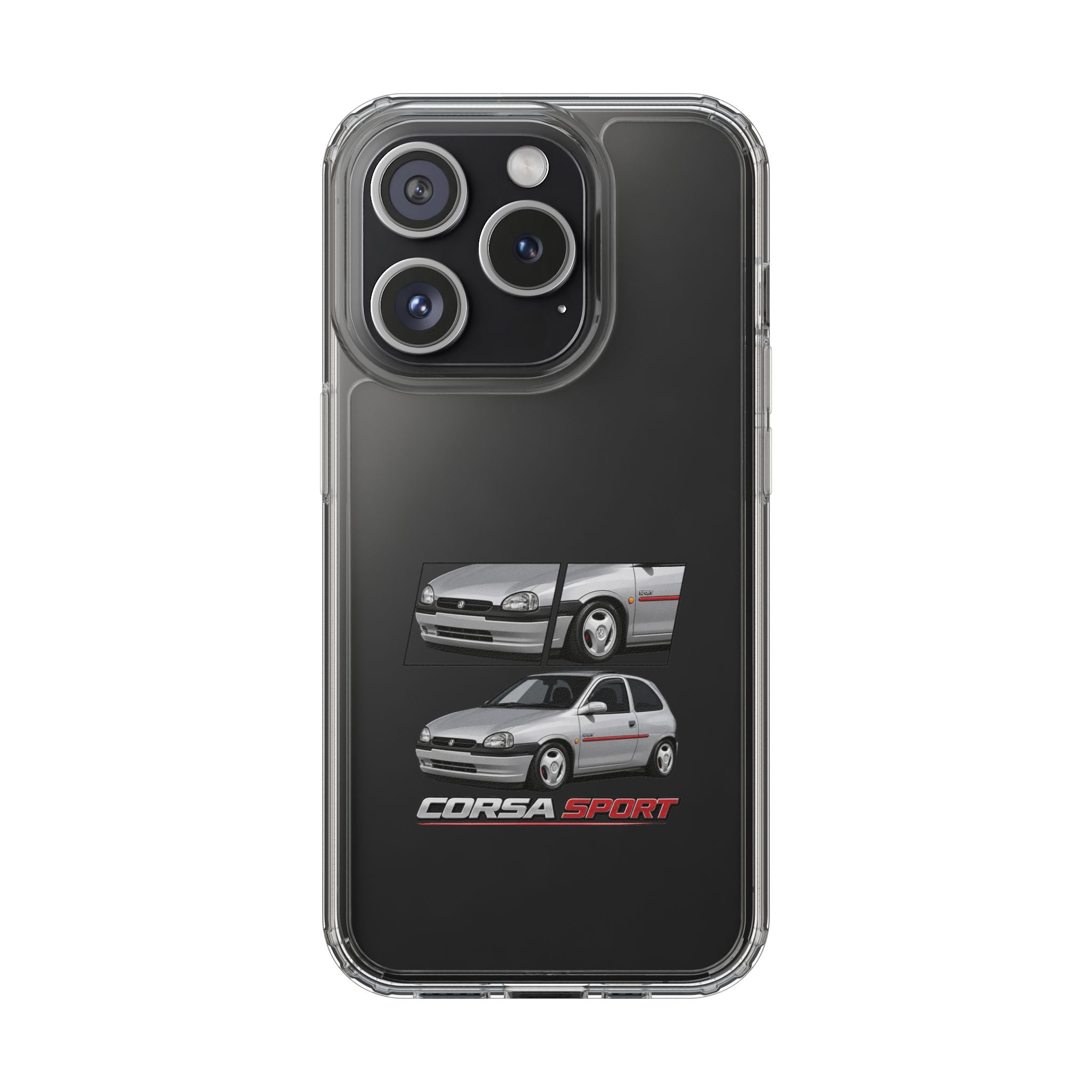 SILVER CORSA B PHONE CASES