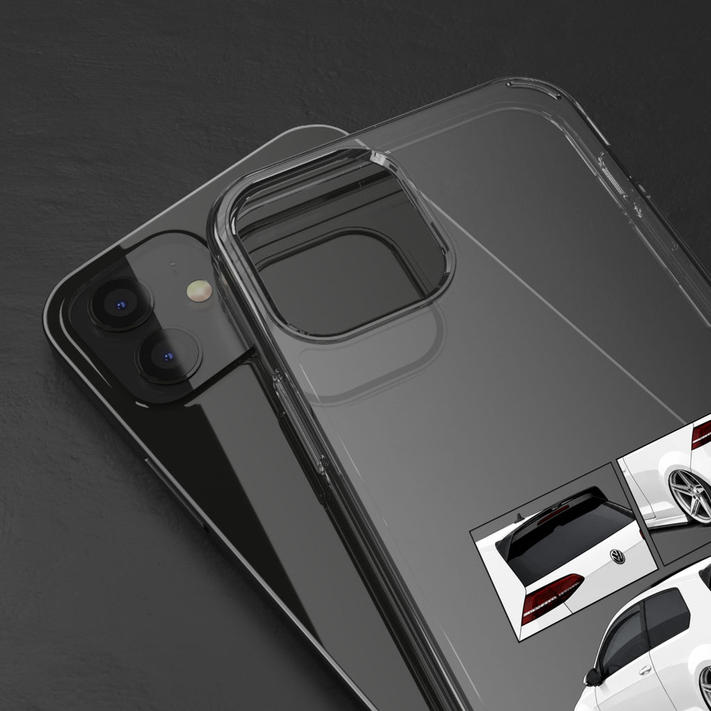 WHITE MK7 GOLF PHONE CASES