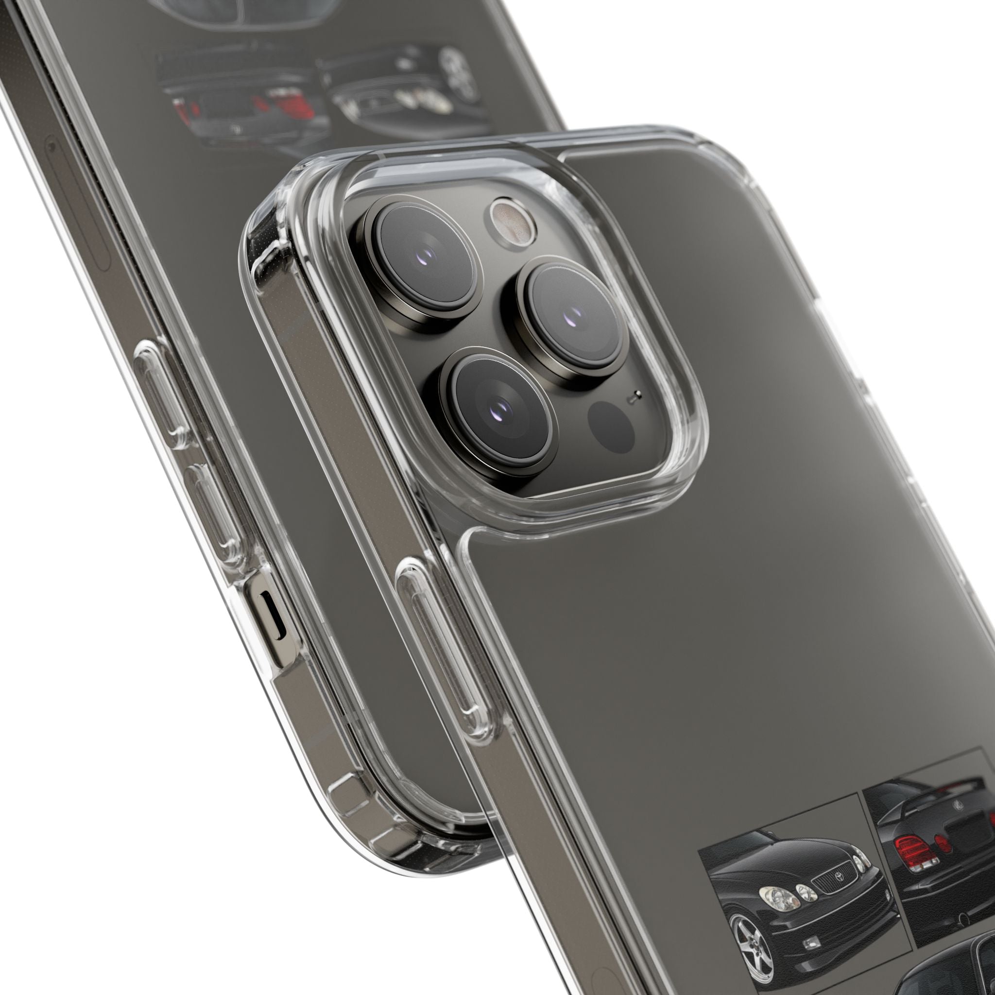 BLACK TOYOTA ARISTO PHONE CASES