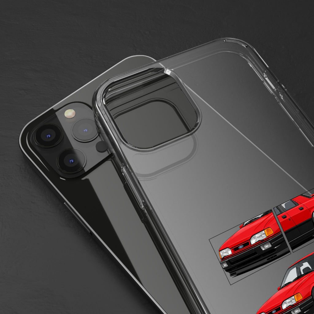 RED OVER BLACK SIERRA SAPPHIRE PHONE CASES