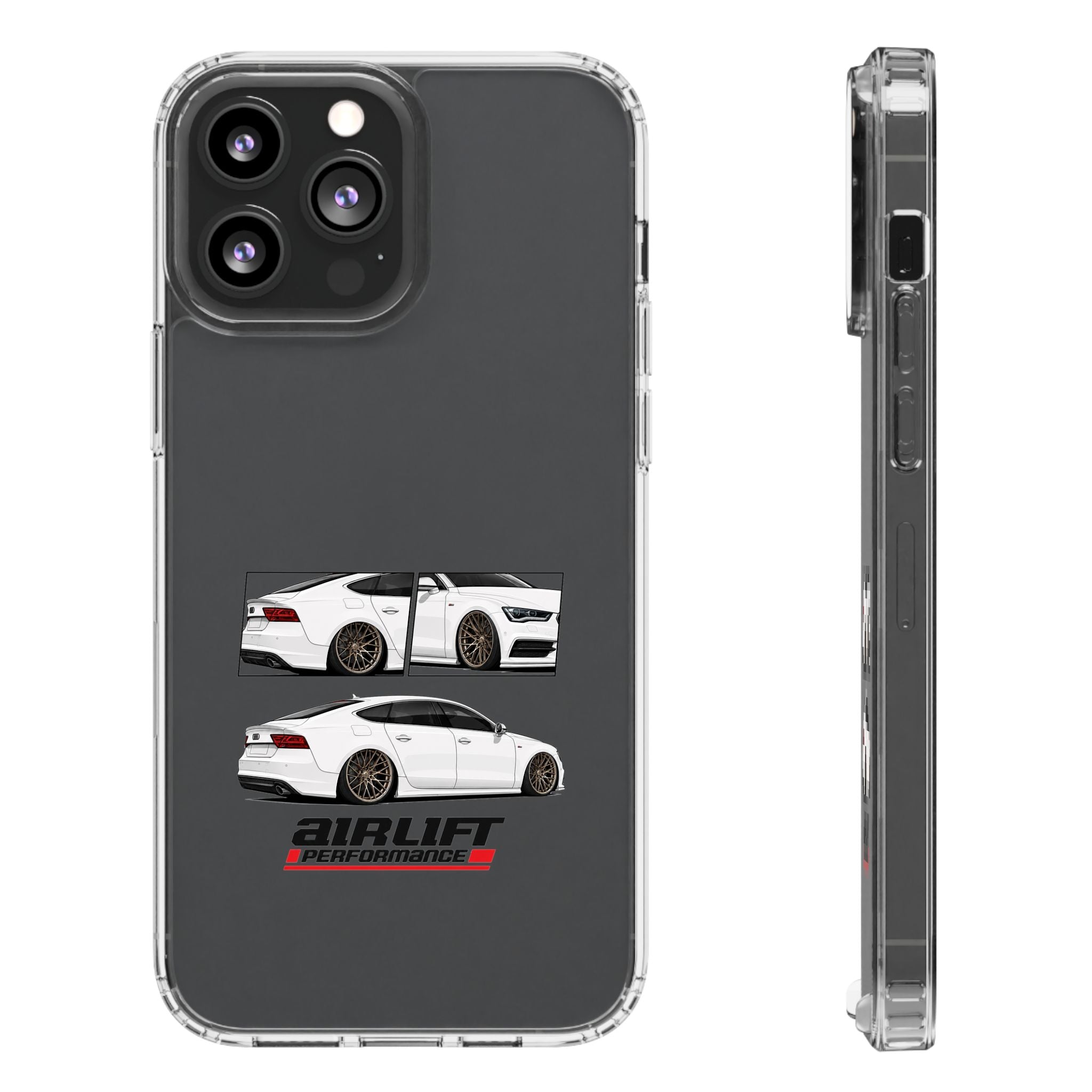 WHITE AUDI A7 PHONE CASES