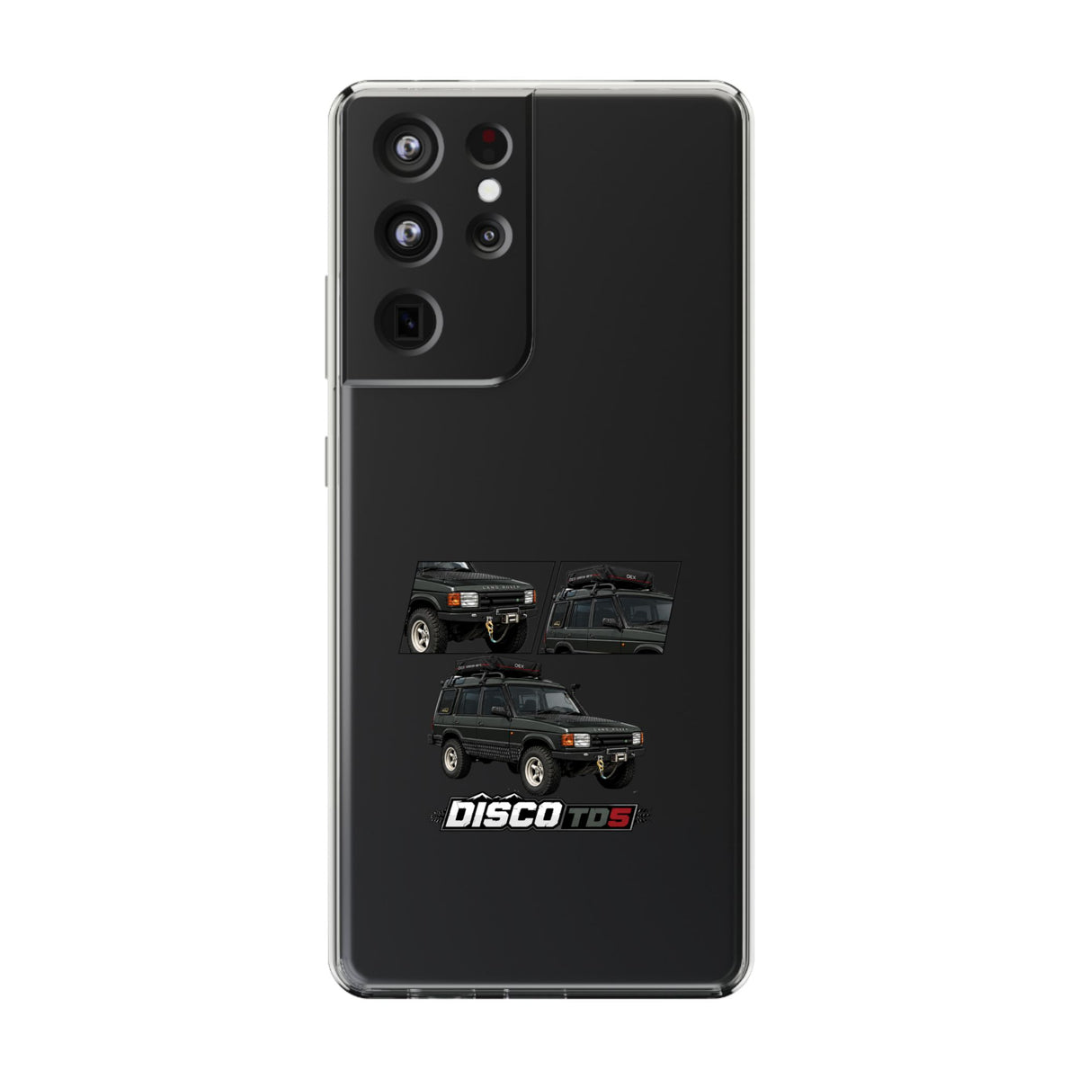 BLACK DISCO TD5 PHONE CASES