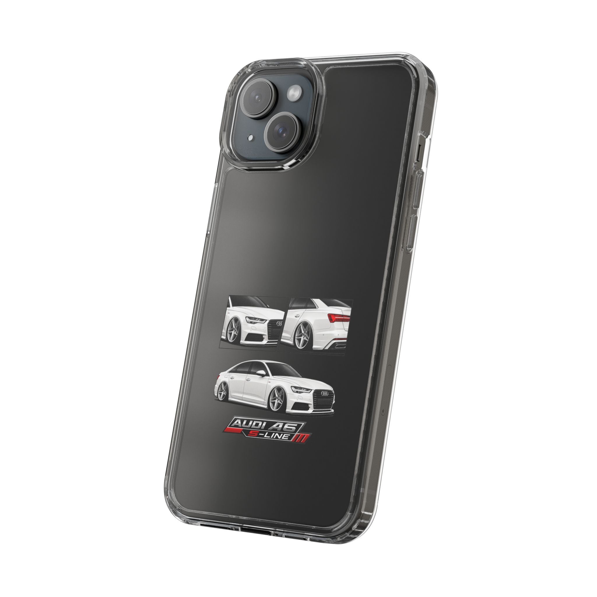 WHITE AUDI A6 PHONE CASES