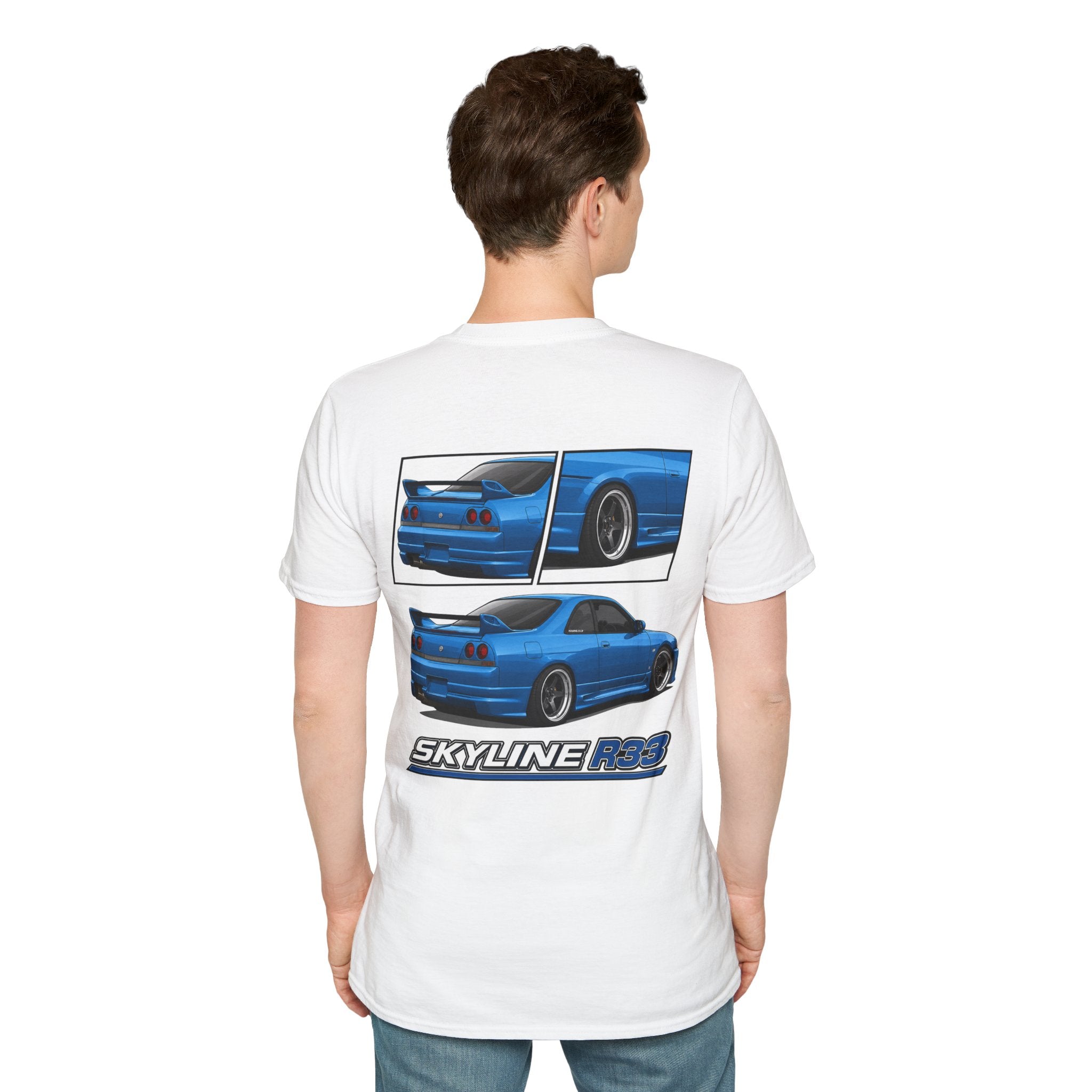 BLUE SKYLINE R33 T-SHIRT