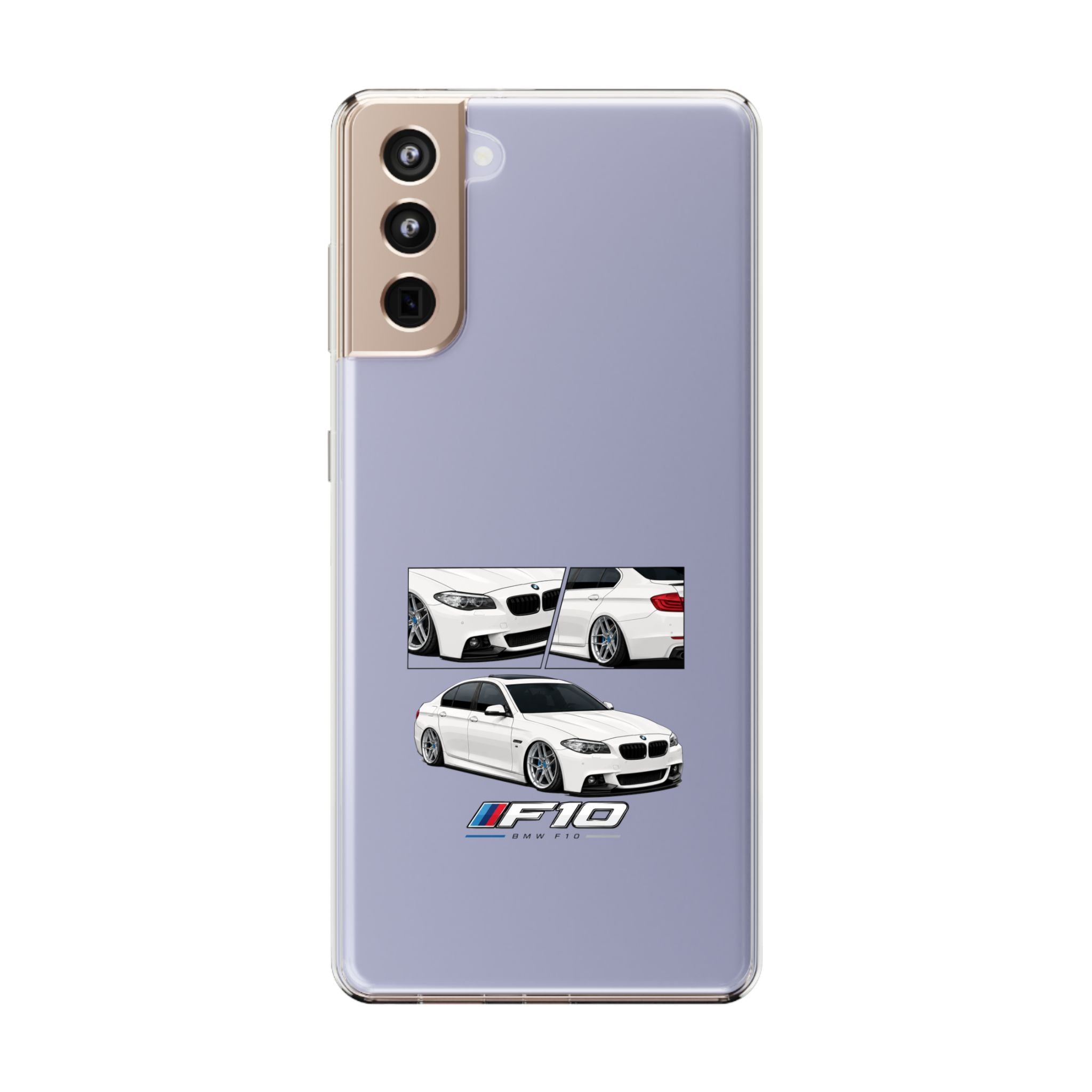 WHITE BMW F10 PHONE CASES