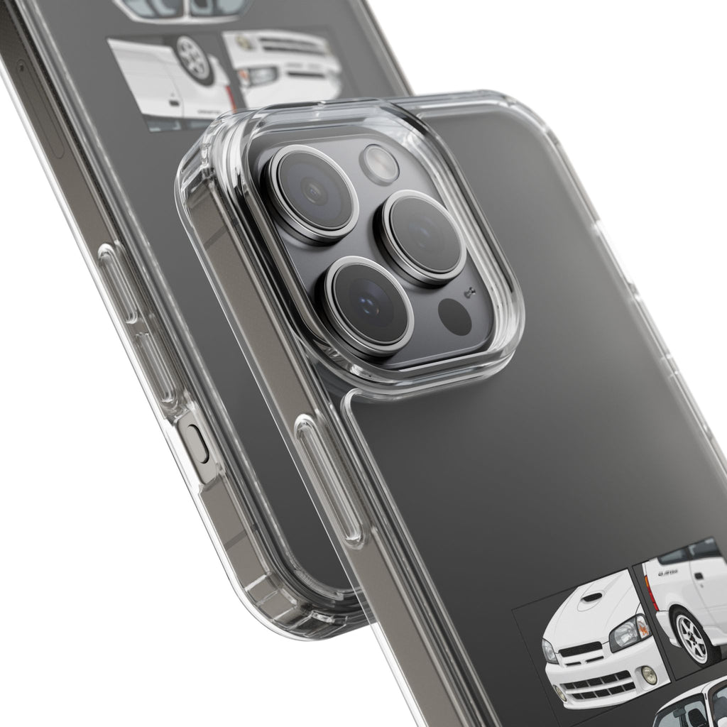 WHITE TOYOTA GLANZA PHONE CASES