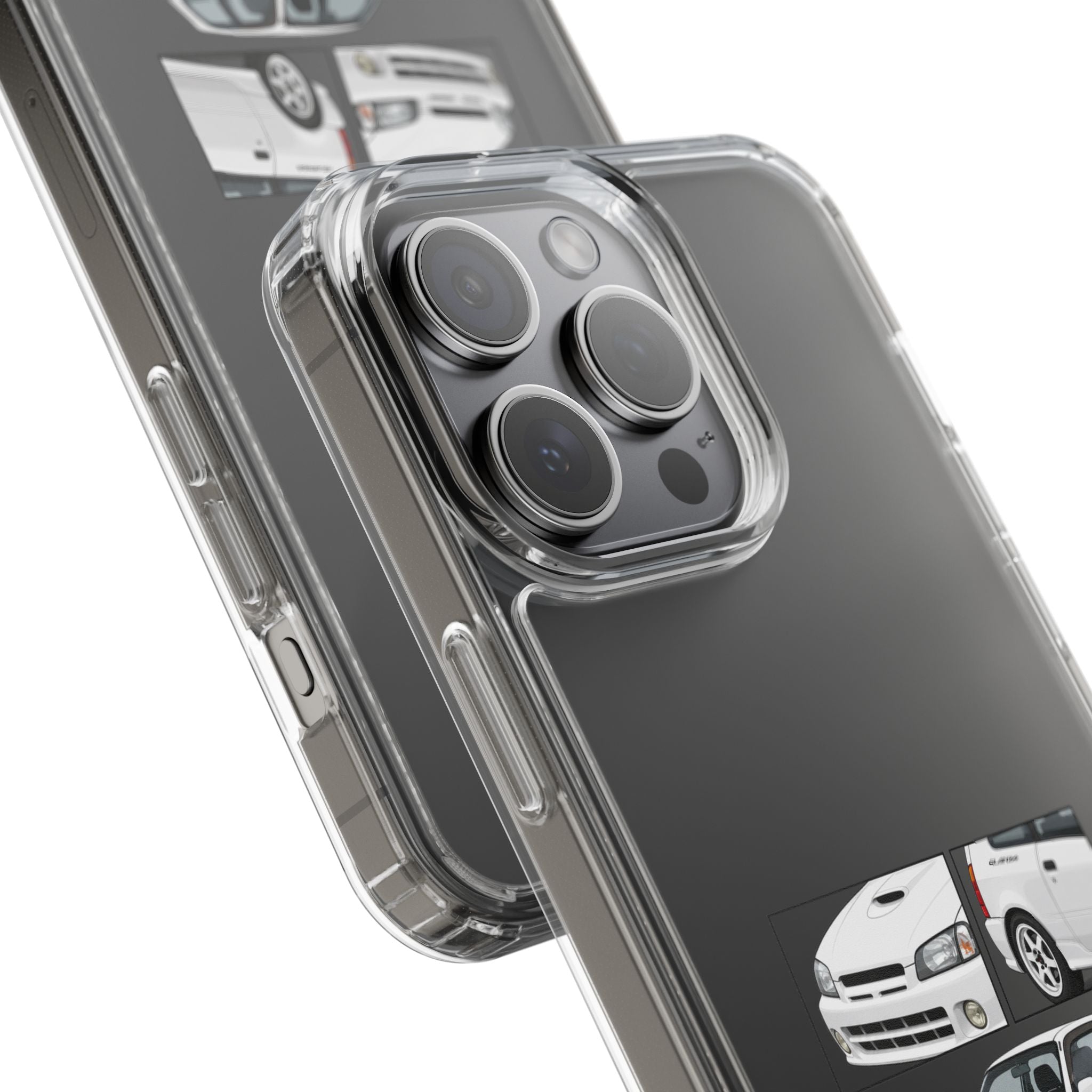 WHITE TOYOTA GLANZA PHONE CASES