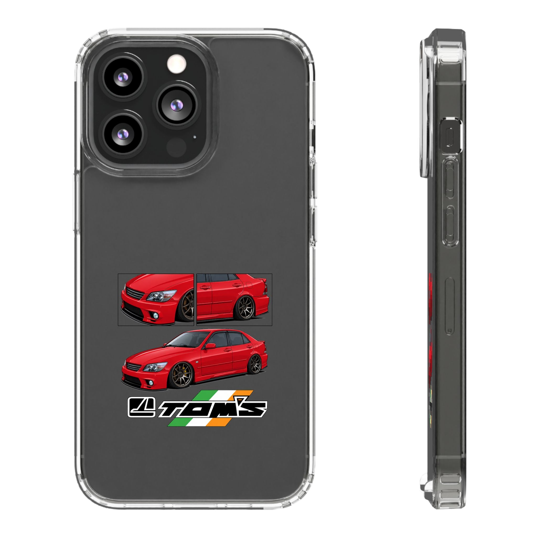 RED IS200 TRI-COLOUR TOMS PHONE CASES