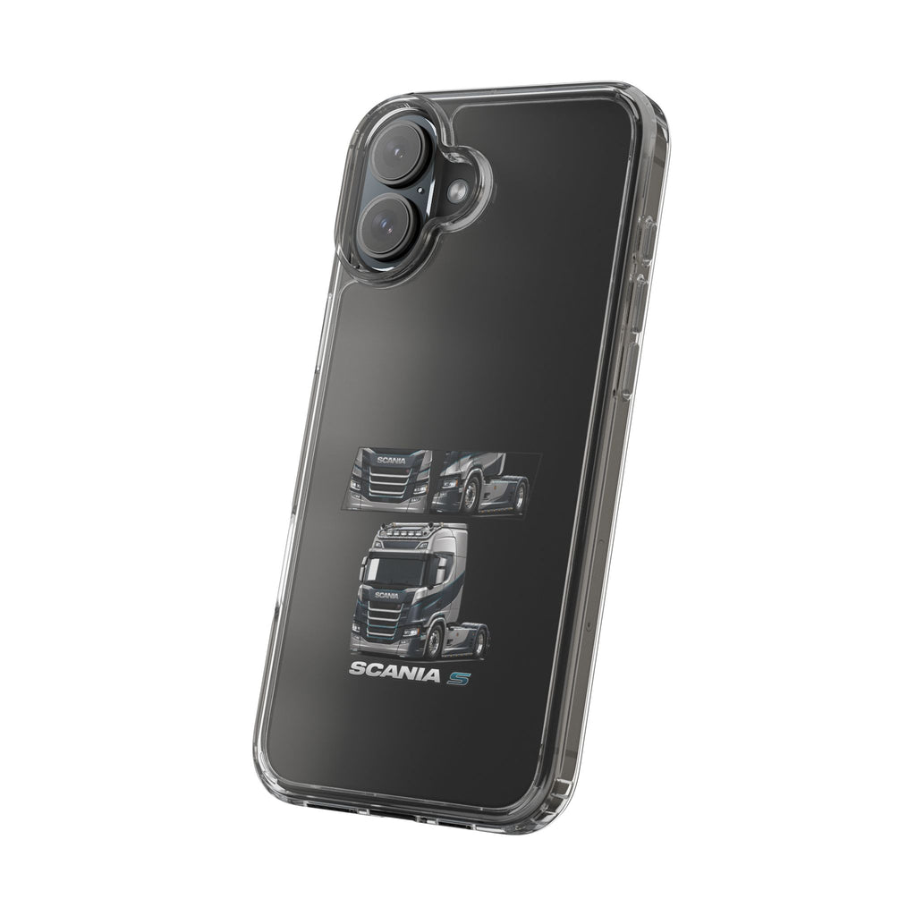 GREY SILVER SCANIA S-SERIES PHONE CASES