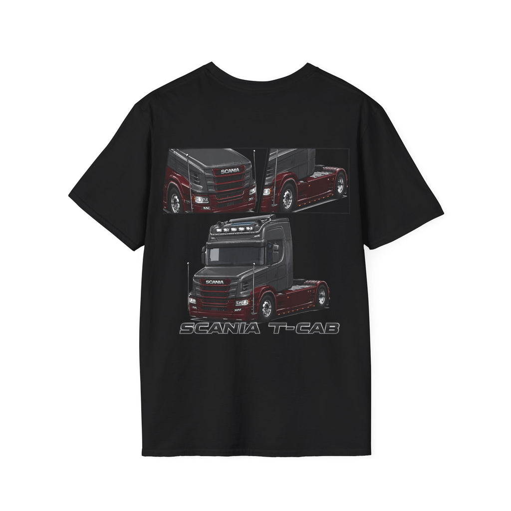 GREY/BURGANDY SCANIA T-CAB