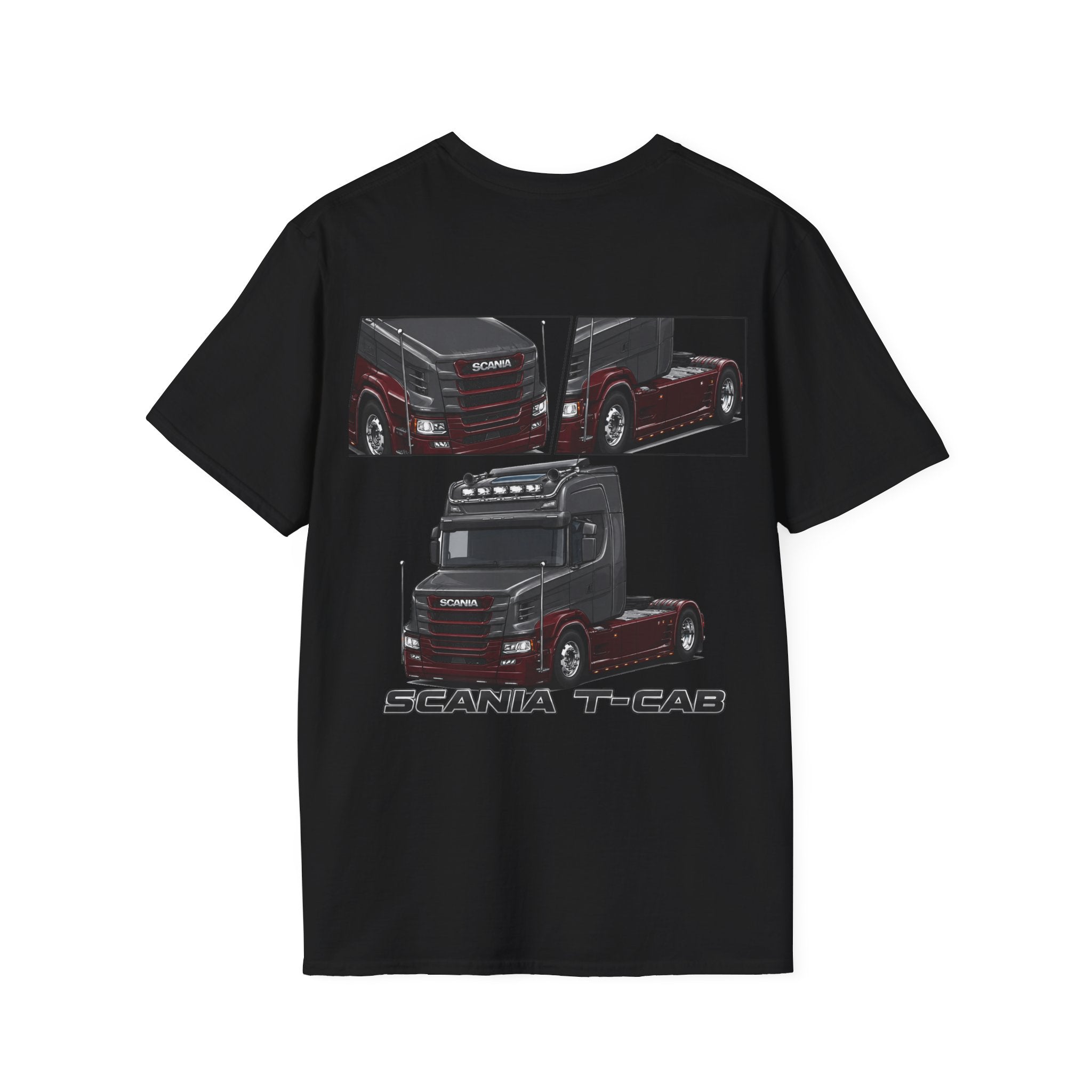 GREY/BURGANDY SCANIA T-CAB