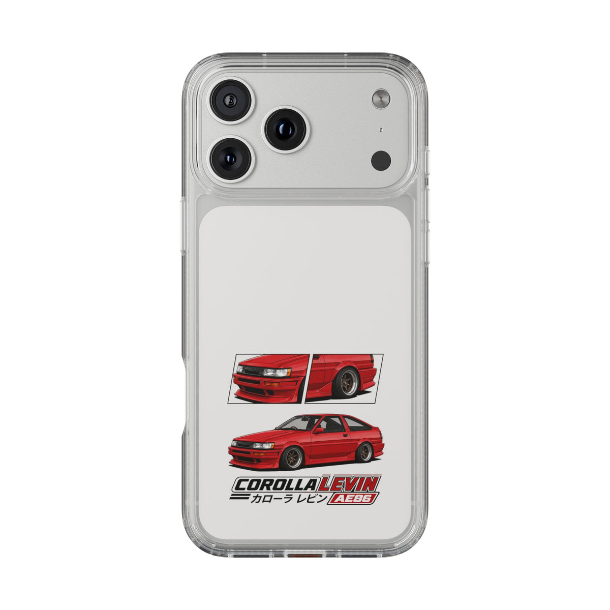 RED AE86 LEVIN PHONE CASES