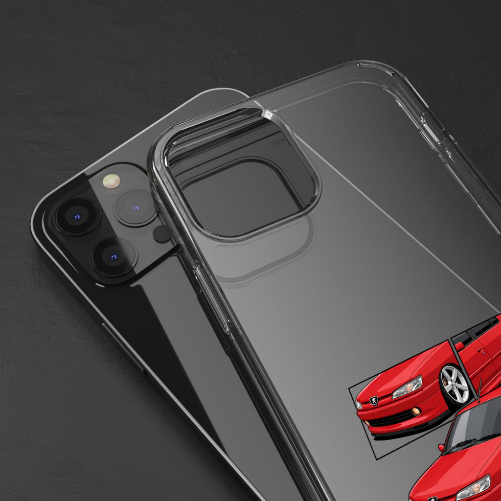 RED 306 DTURBO SEDAN PHONE CASES