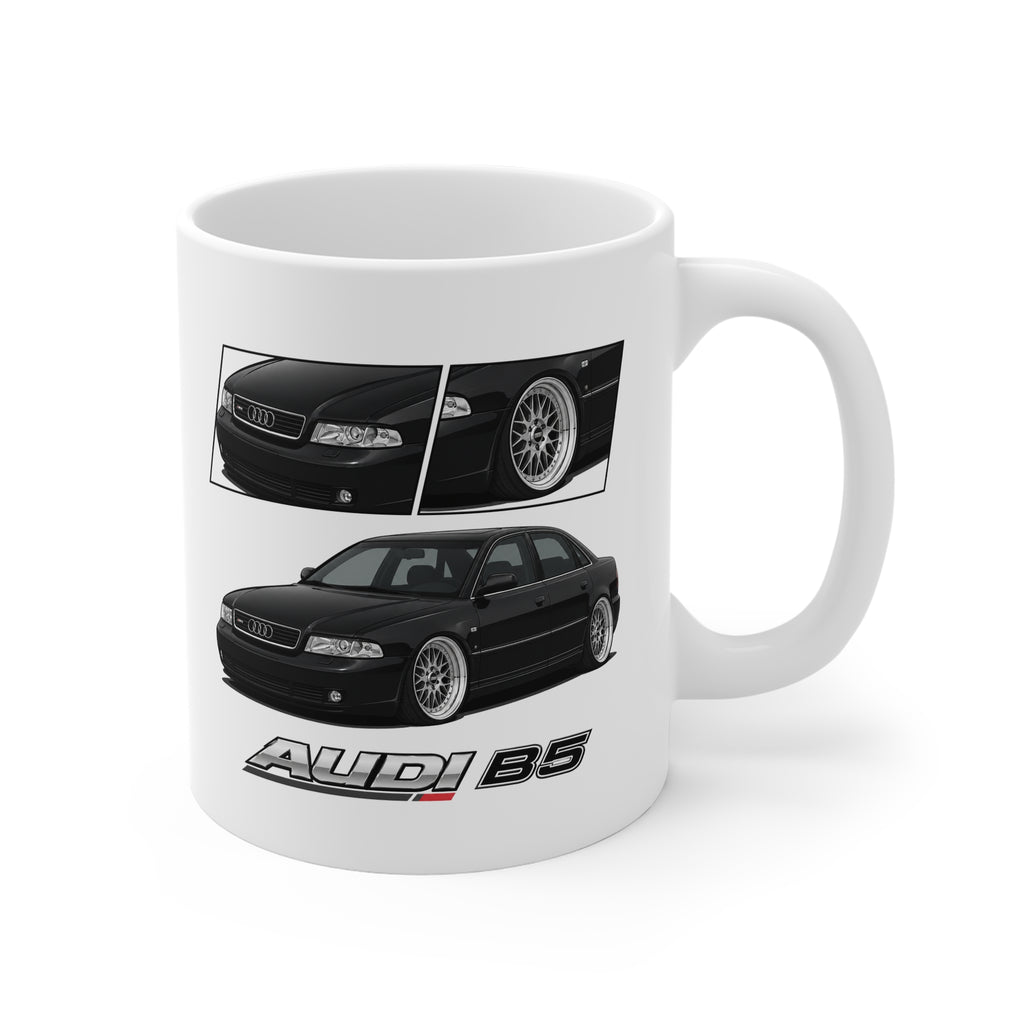 BLACK AUDI A4 B5 MUG