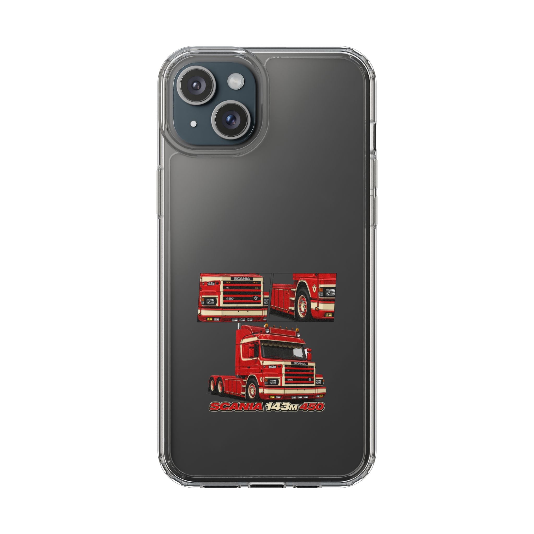 RED SCANIA 450 143M PHONE CASES