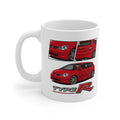 RED HONDA CIVIC TYPE R MUG