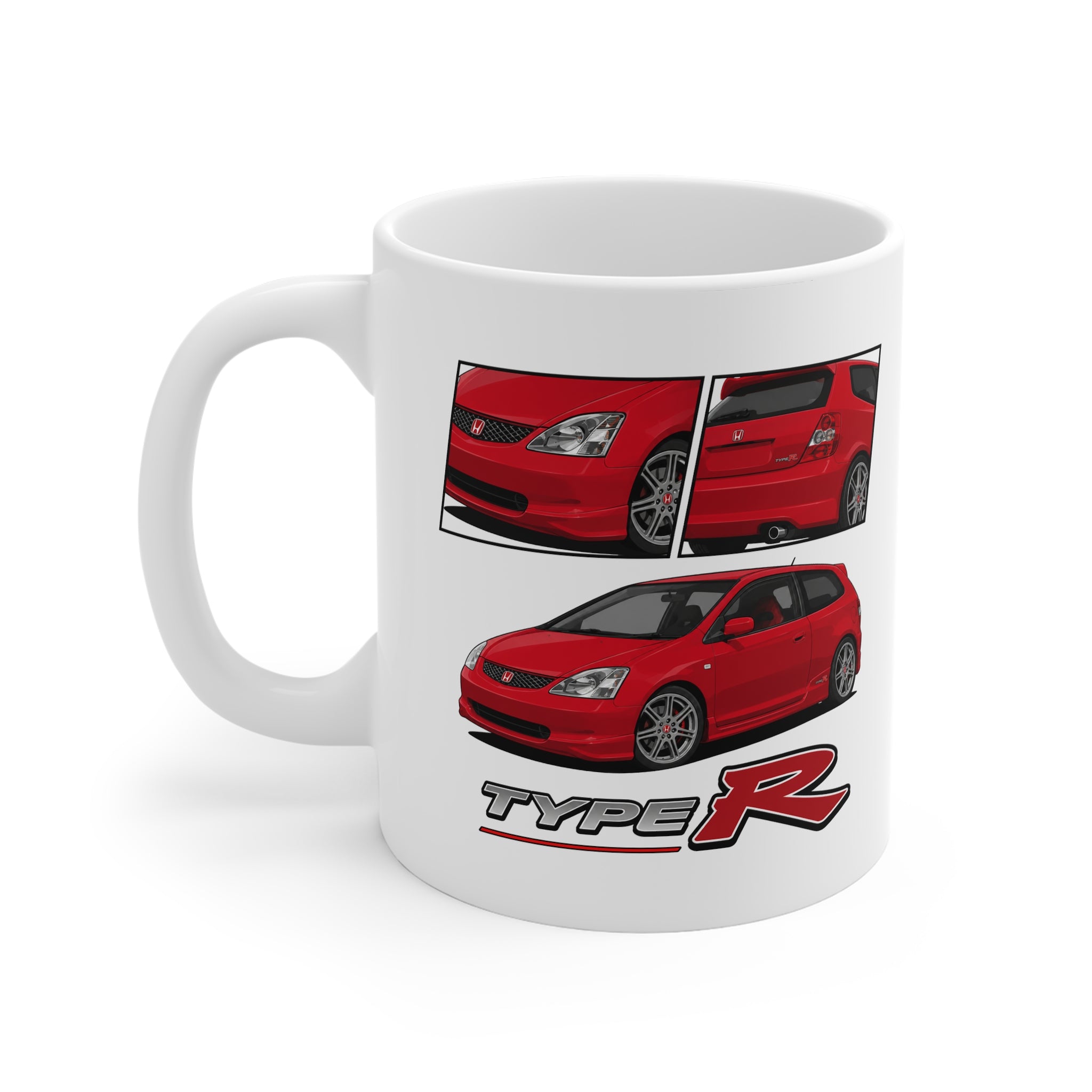 RED HONDA CIVIC TYPE R MUG