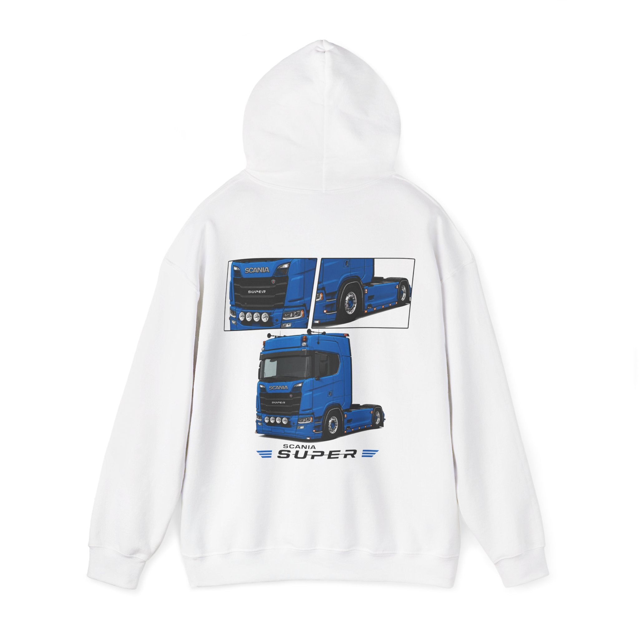 BLUE SCANIA SUPER JUMPER