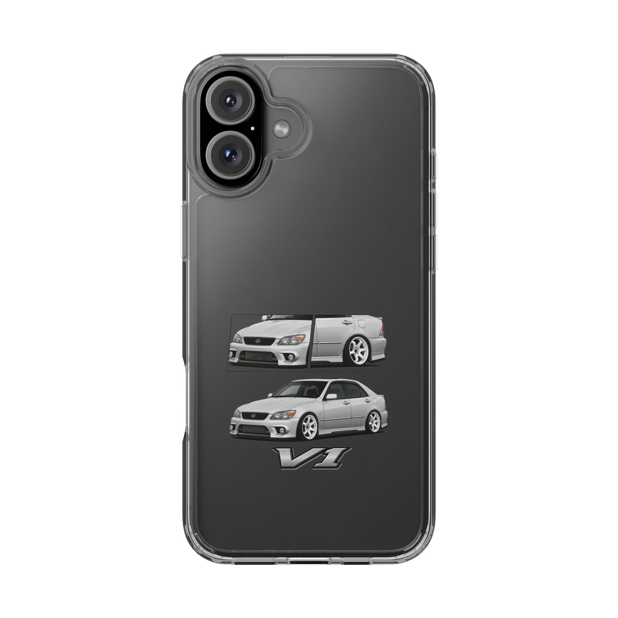SILVER LEXUS IS200 PHONE CASES