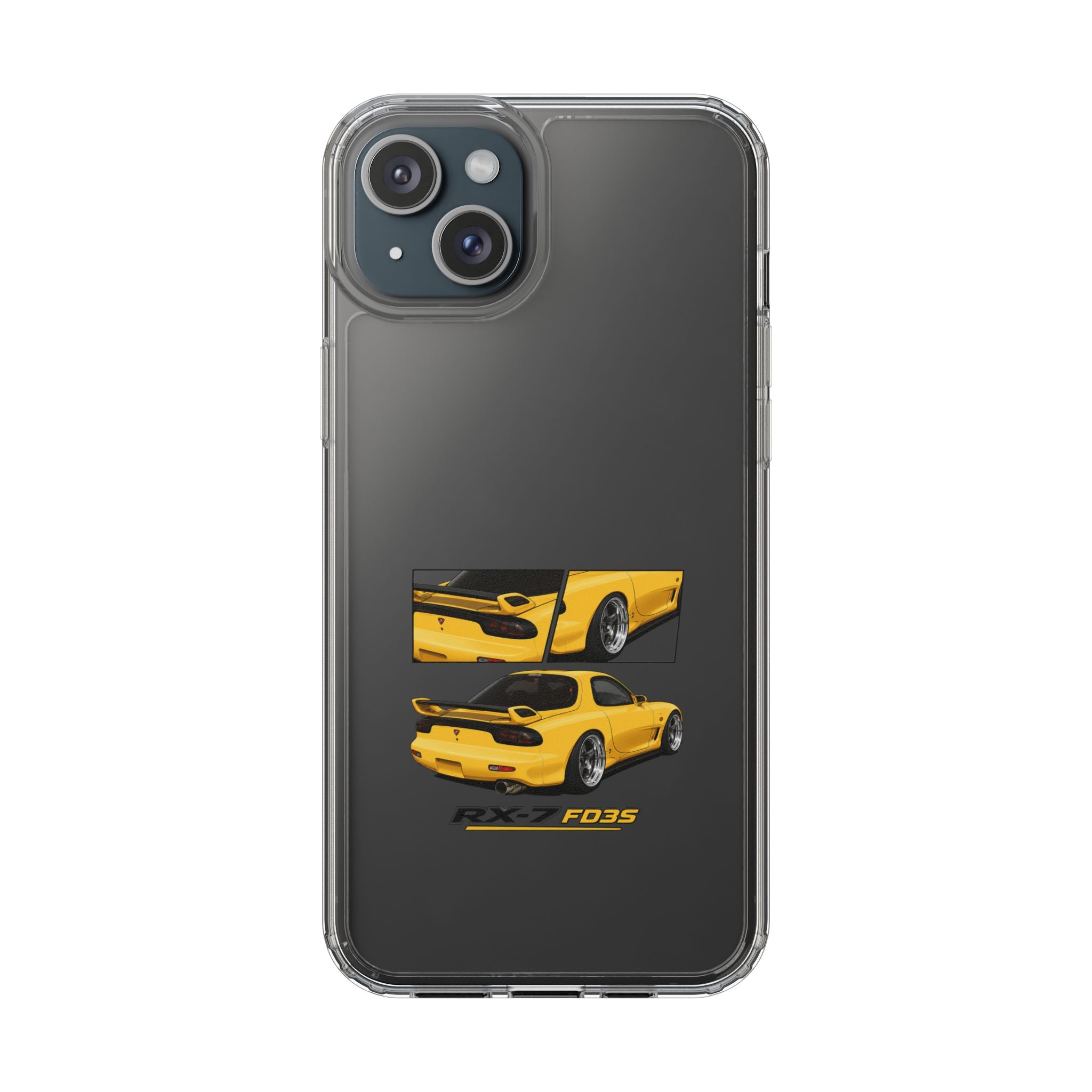 YELLOW MAZDA RX7 PHONE CASES