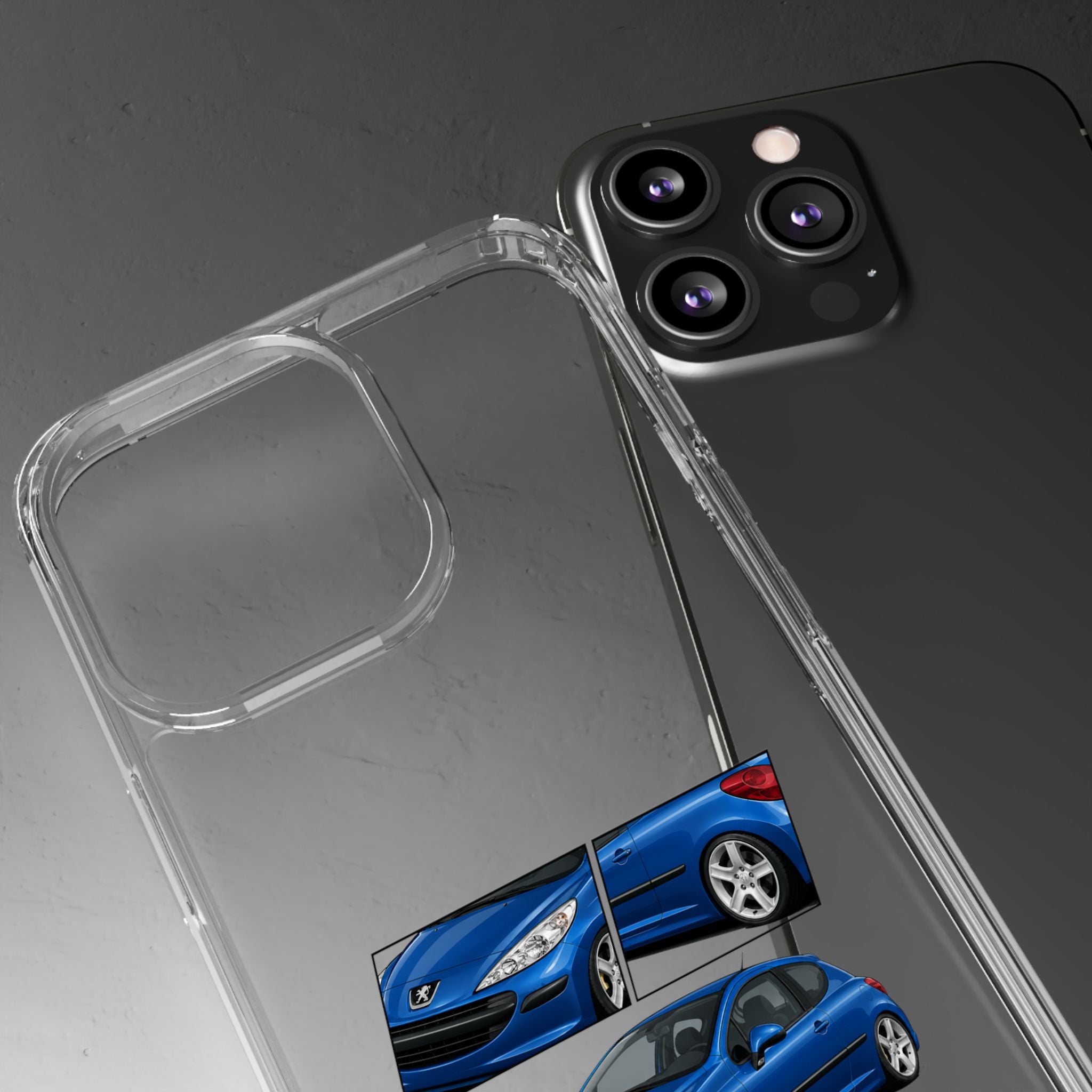 BLUE PEUGEOT 207PHONE CASES