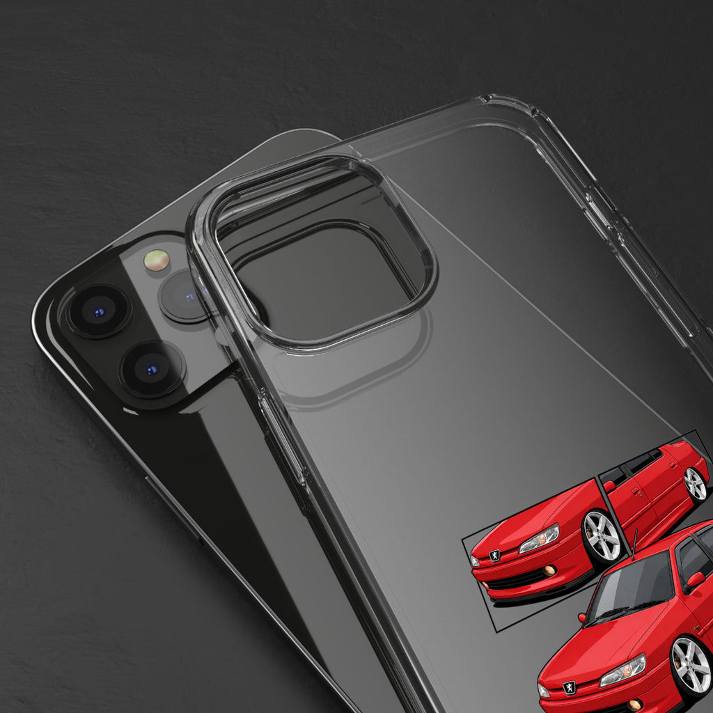 RED 306 DTURBO SEDAN PHONE CASES