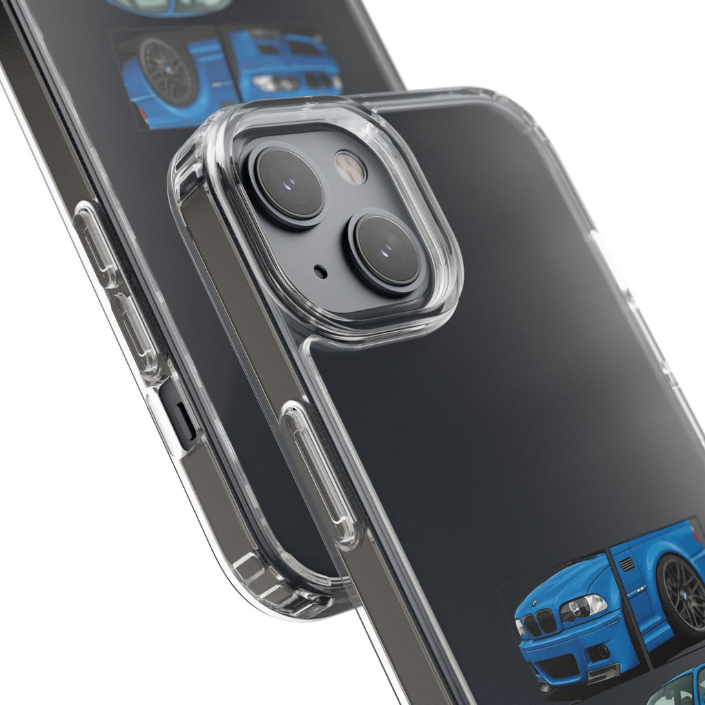 BLUE M3 E46 PHONE CASES