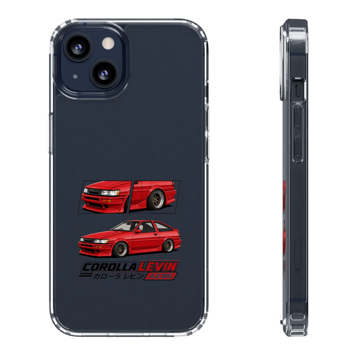 RED AE86 LEVIN PHONE CASES