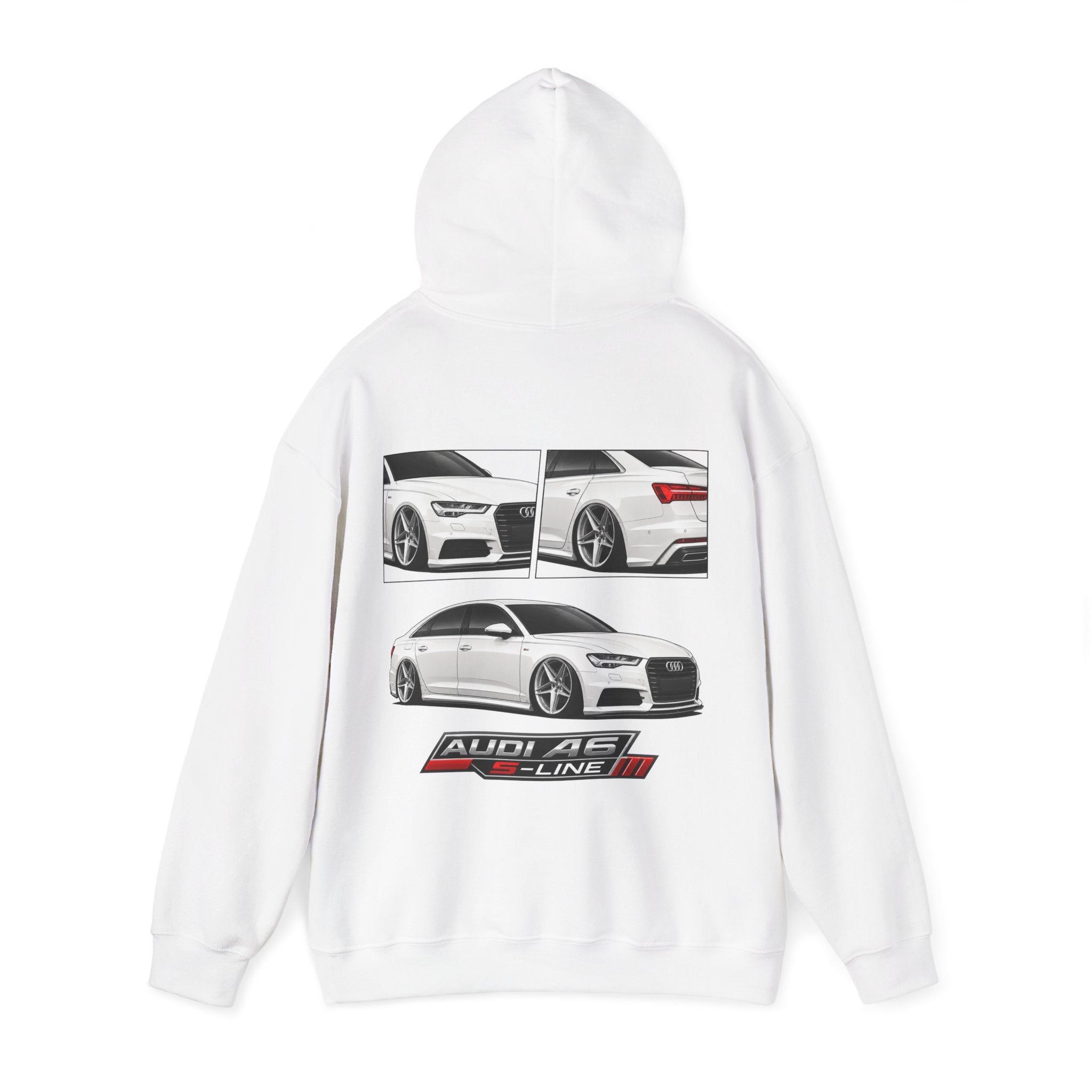 WHITE AUDI A6 JUMPER