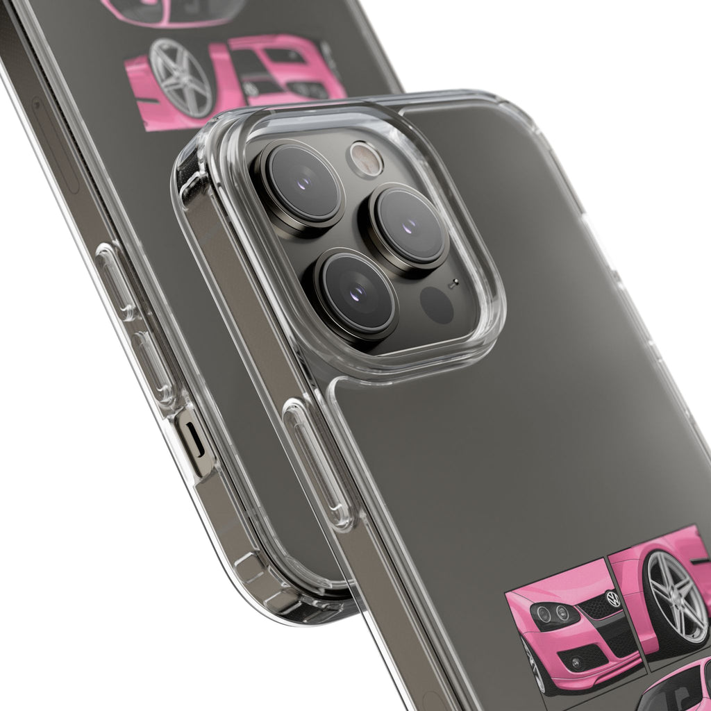PINK MK5 GOLF PHONE CASE