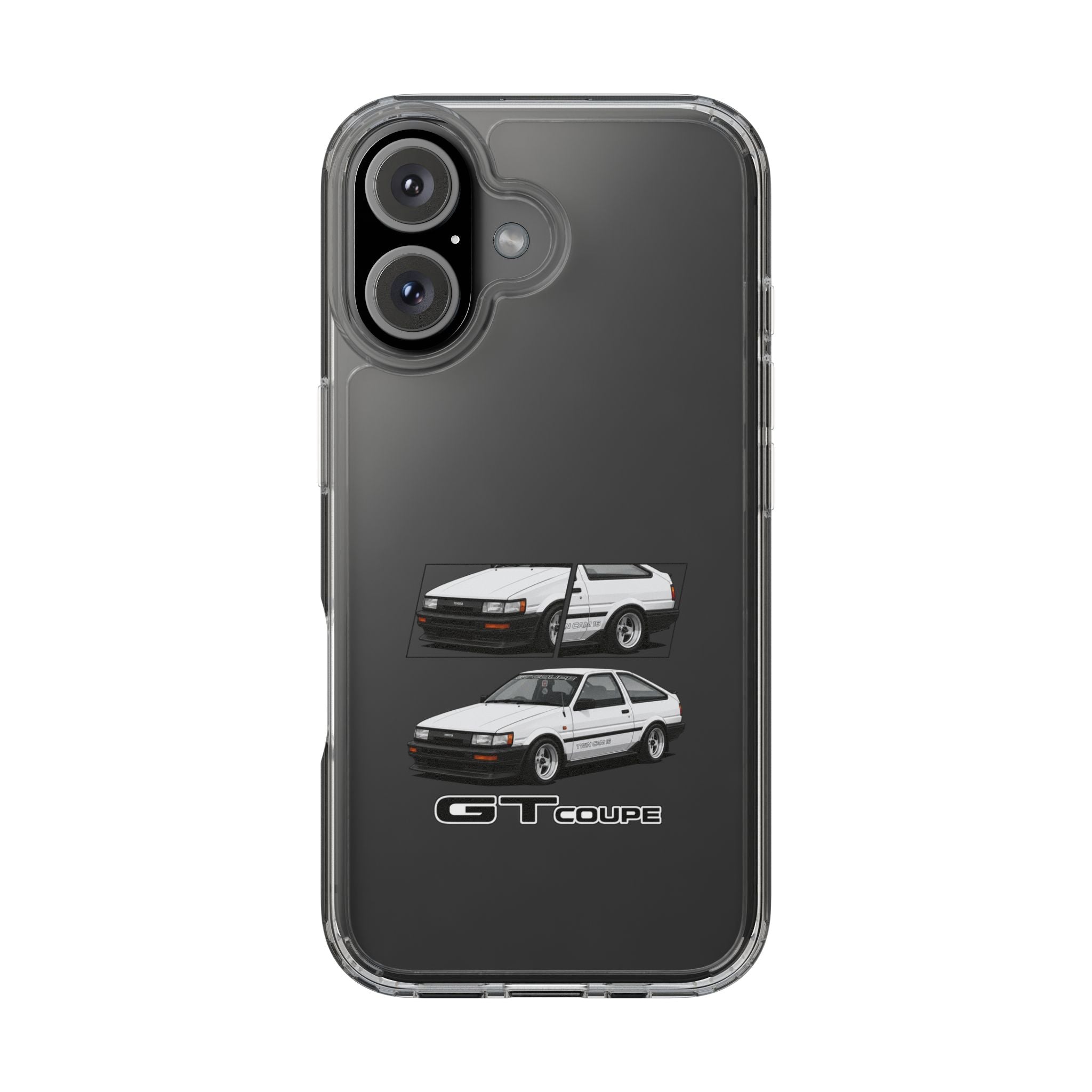WHITE AE86 TWINCAM PHONE CASES