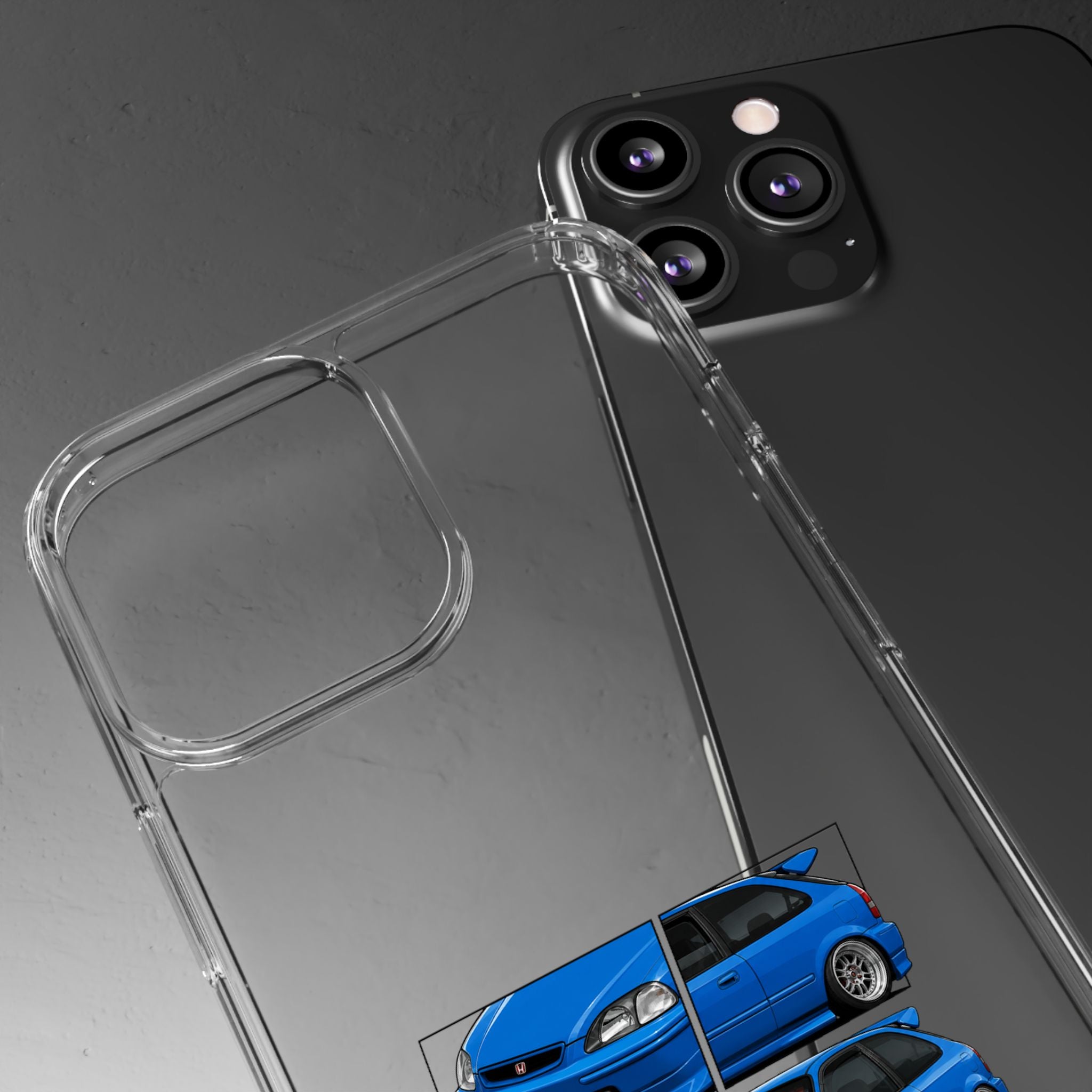 BLUE CIVIC EK9 PHONE CASES
