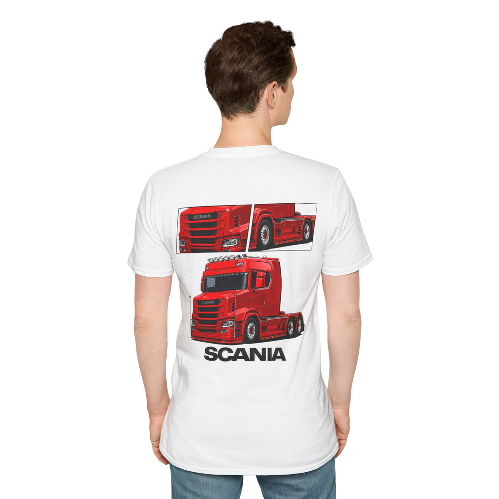 RED SCANIA T-CAB T-SHIRT