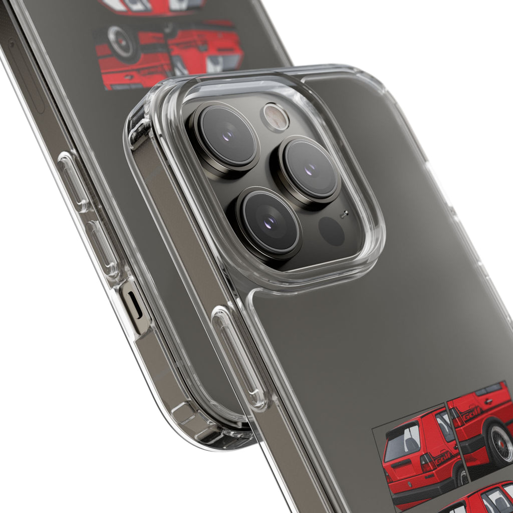 RED MK2 GOLF PHONE CASES