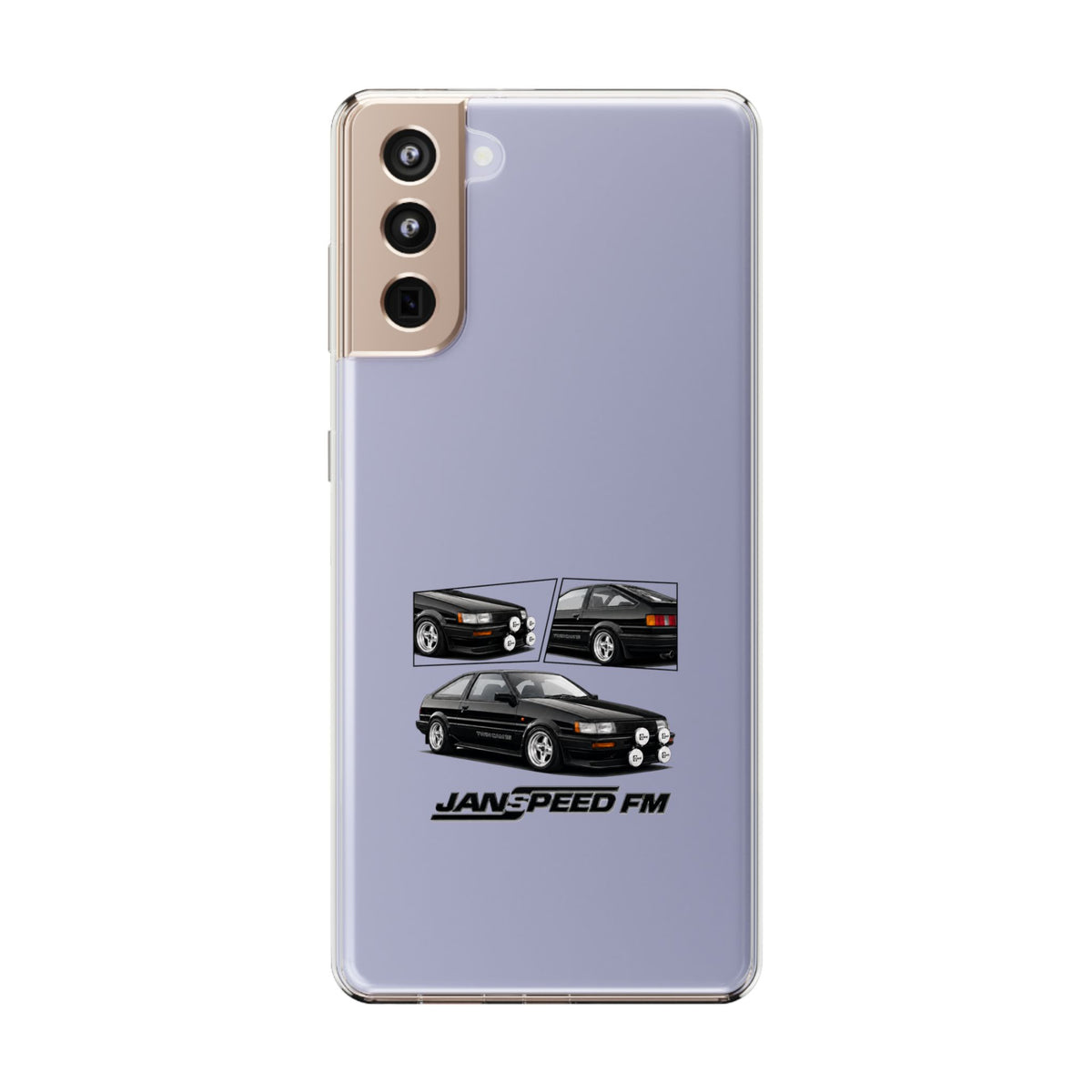 BLACK AE86 TWINCAM PHONE CASES